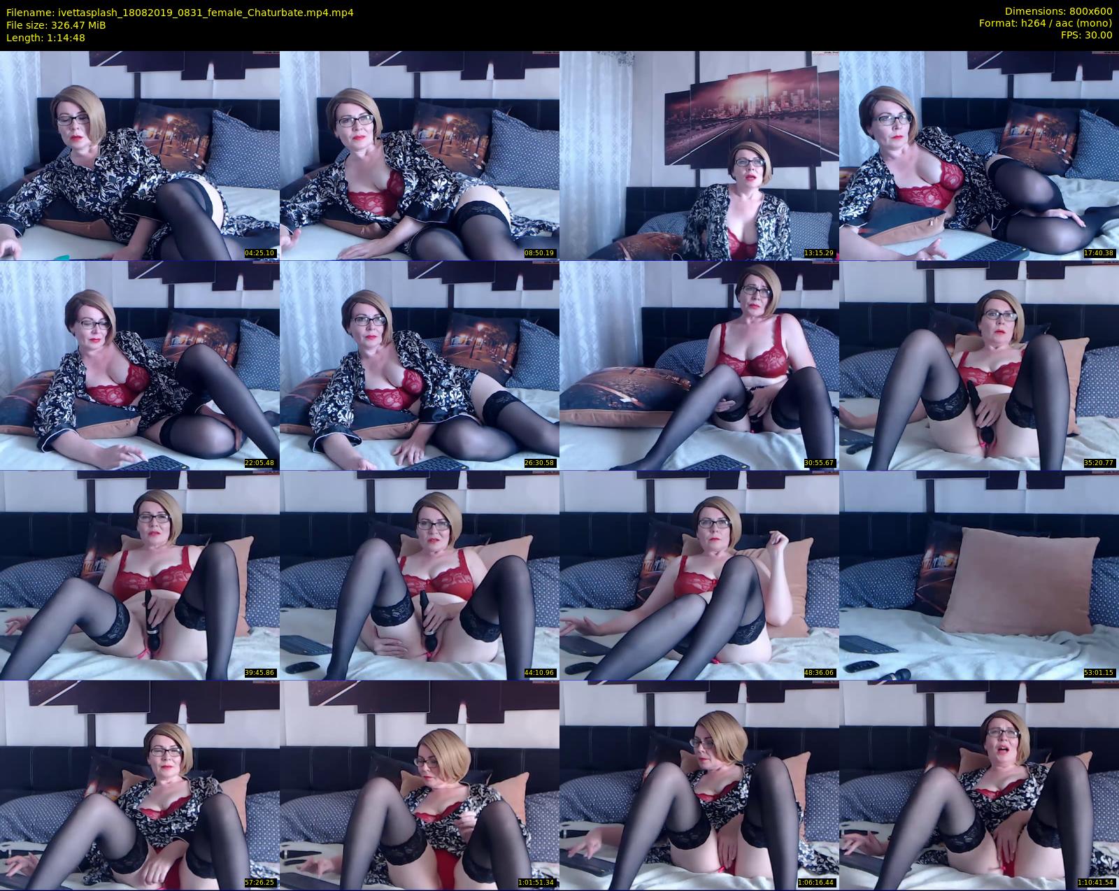 ivettasplash — 75 minute Chaturbate female cam show recording, 480p, Aug 18, 2019