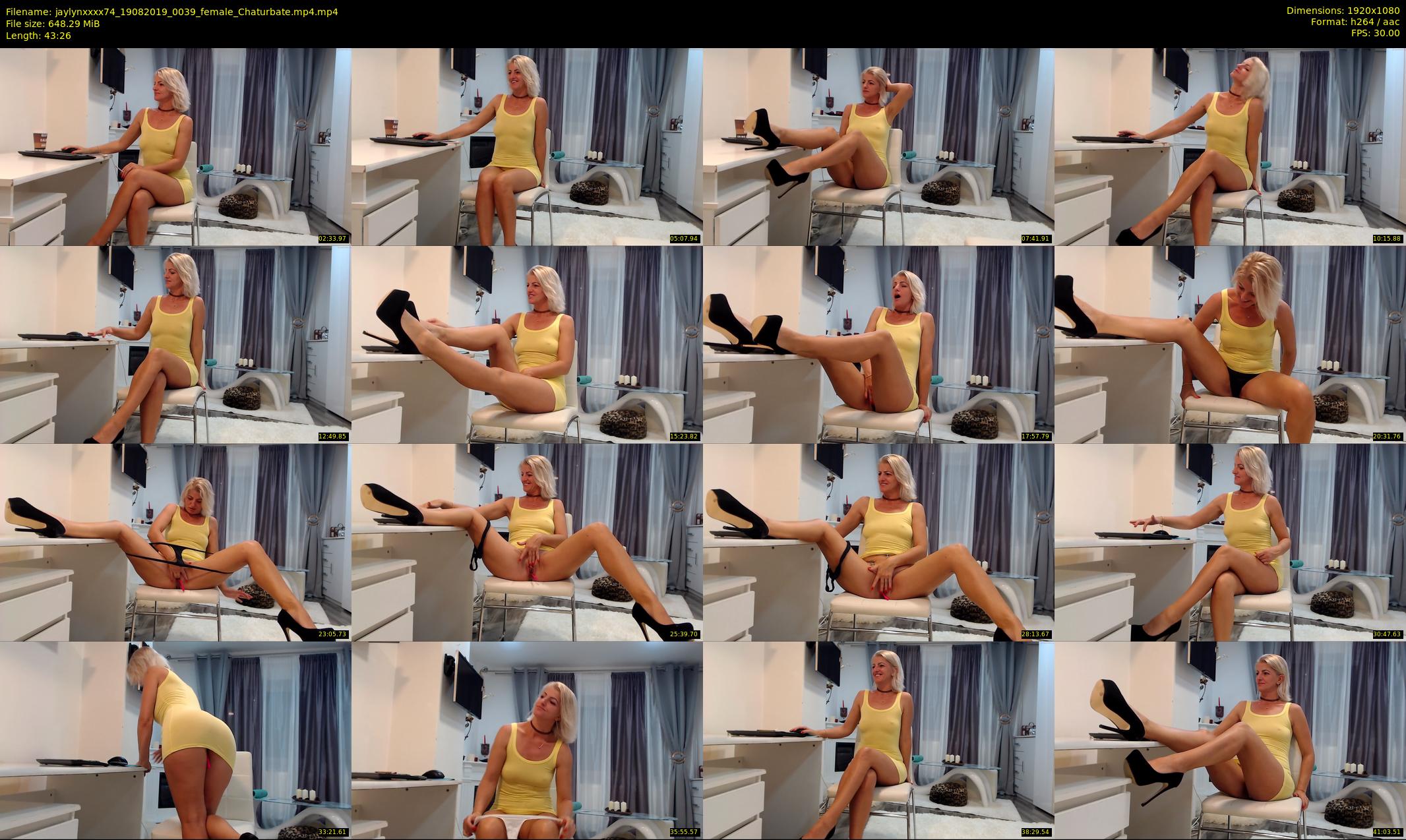 jaylynxxxx74 — 44 minute Chaturbate female cam show recording, 1080p, Aug 19, 2019
