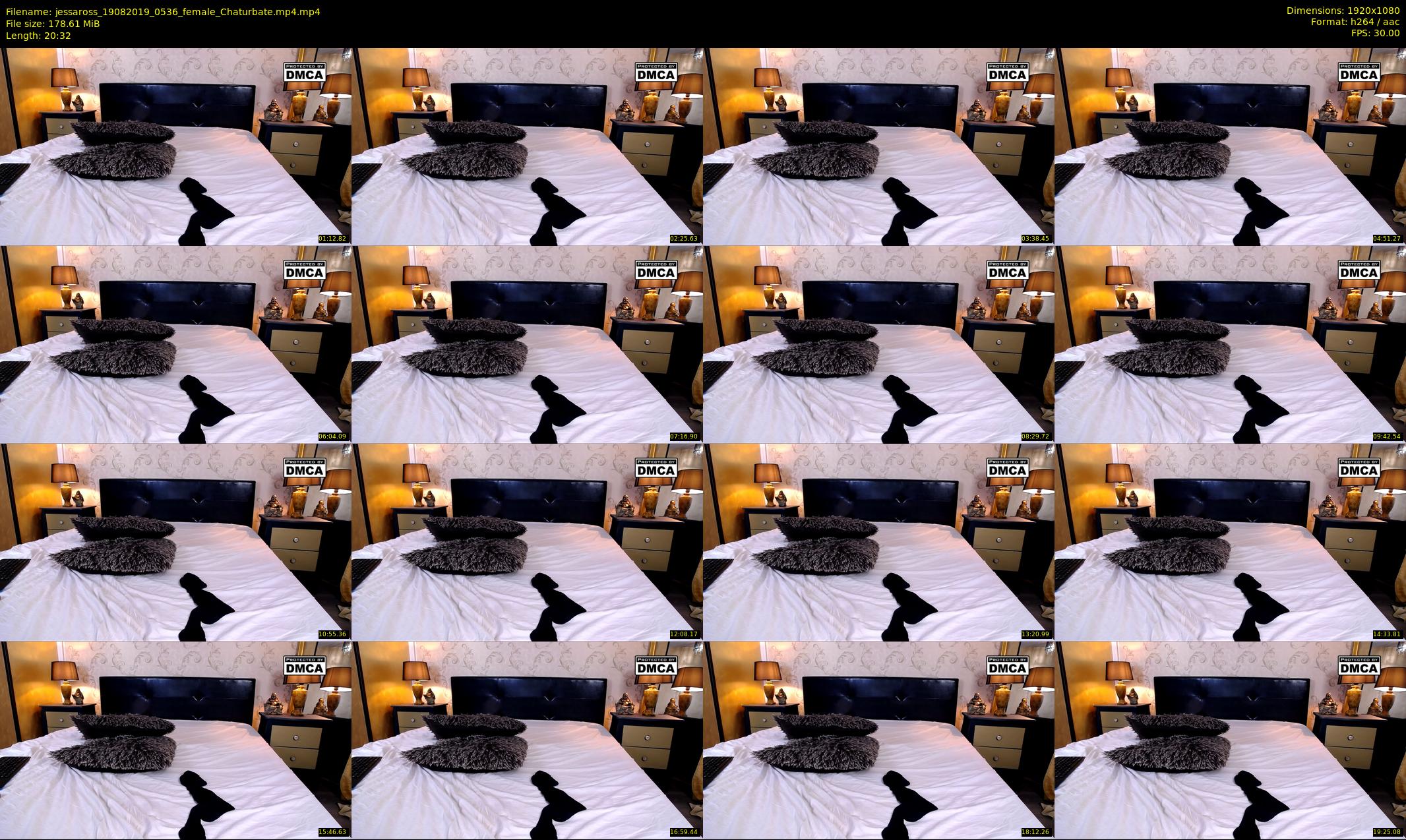 jessaross — 21 minute Chaturbate female cam show recording, 1080p, Aug 19, 2019