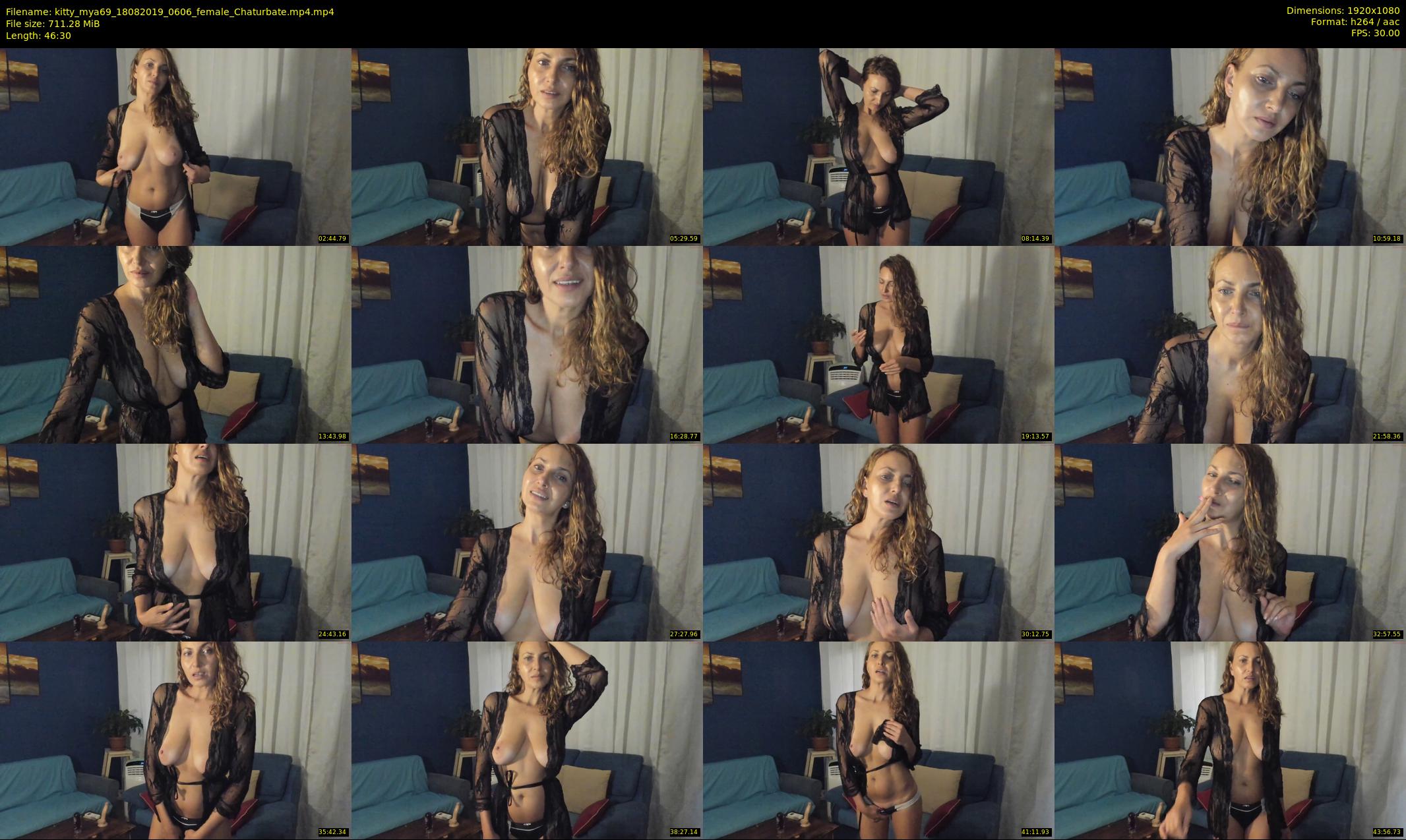 kitty_mya69 — 47 minute Chaturbate female cam show recording, 1080p, Aug 18, 2019