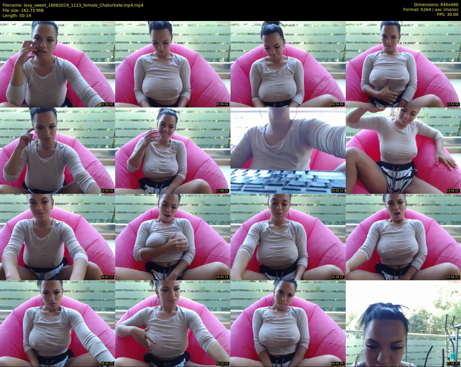 lexy_sweet — 51 minute Chaturbate female cam show recording, 480p, Aug 18, 2019