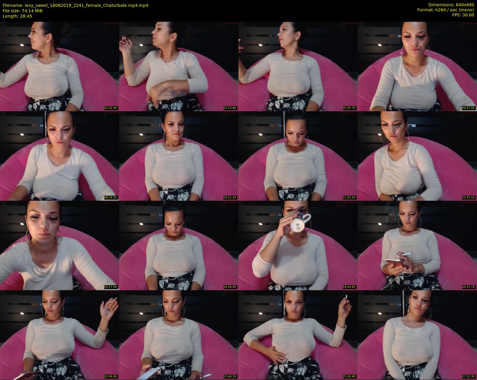 lexy_sweet — 29 minute Chaturbate female cam show recording, 480p, Aug 18, 2019