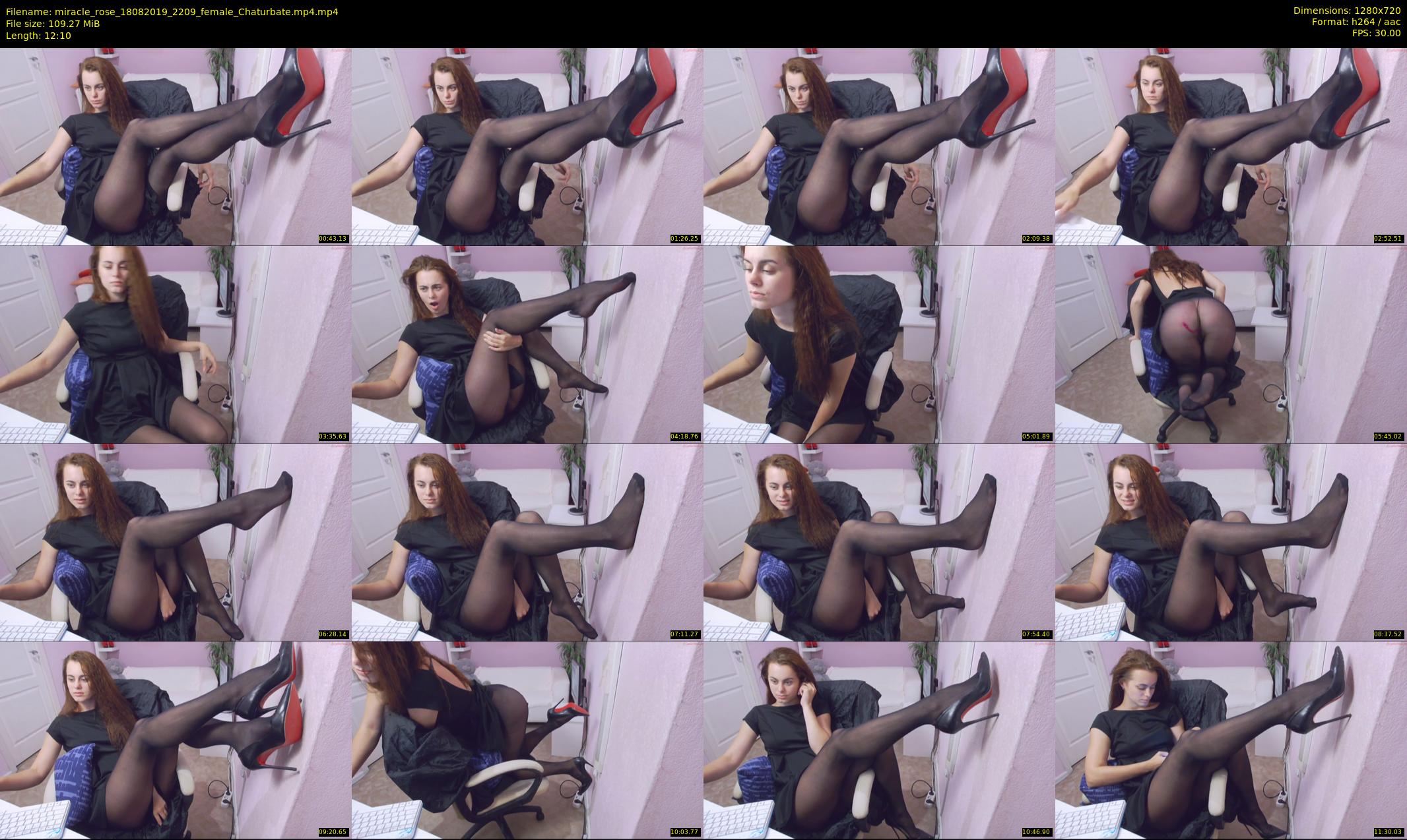 miracle_rose — 13 minute Chaturbate female cam show recording, 720p, Aug 18, 2019