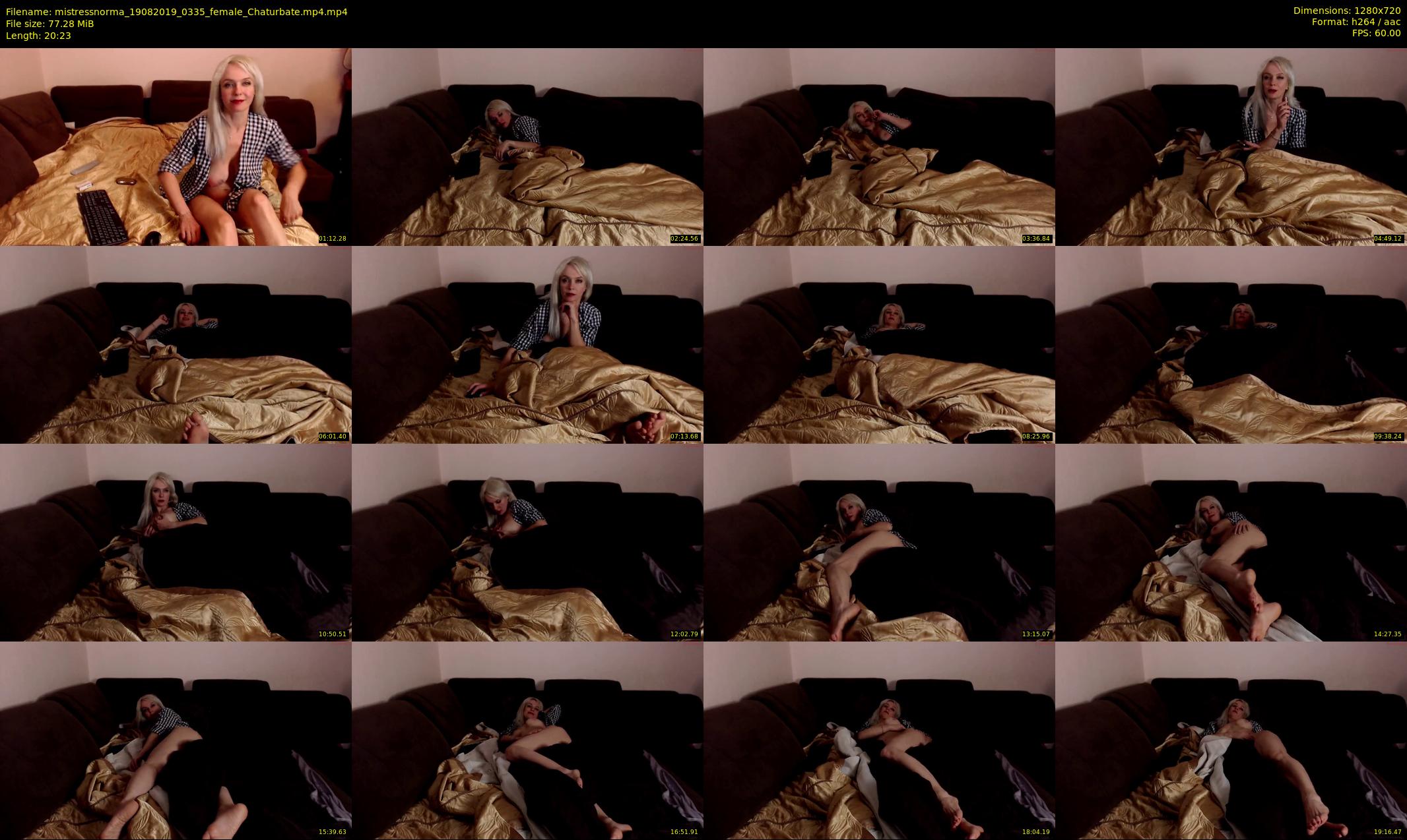 mistressnorma — 21 minute Chaturbate female cam show recording, 720p, Aug 19, 2019