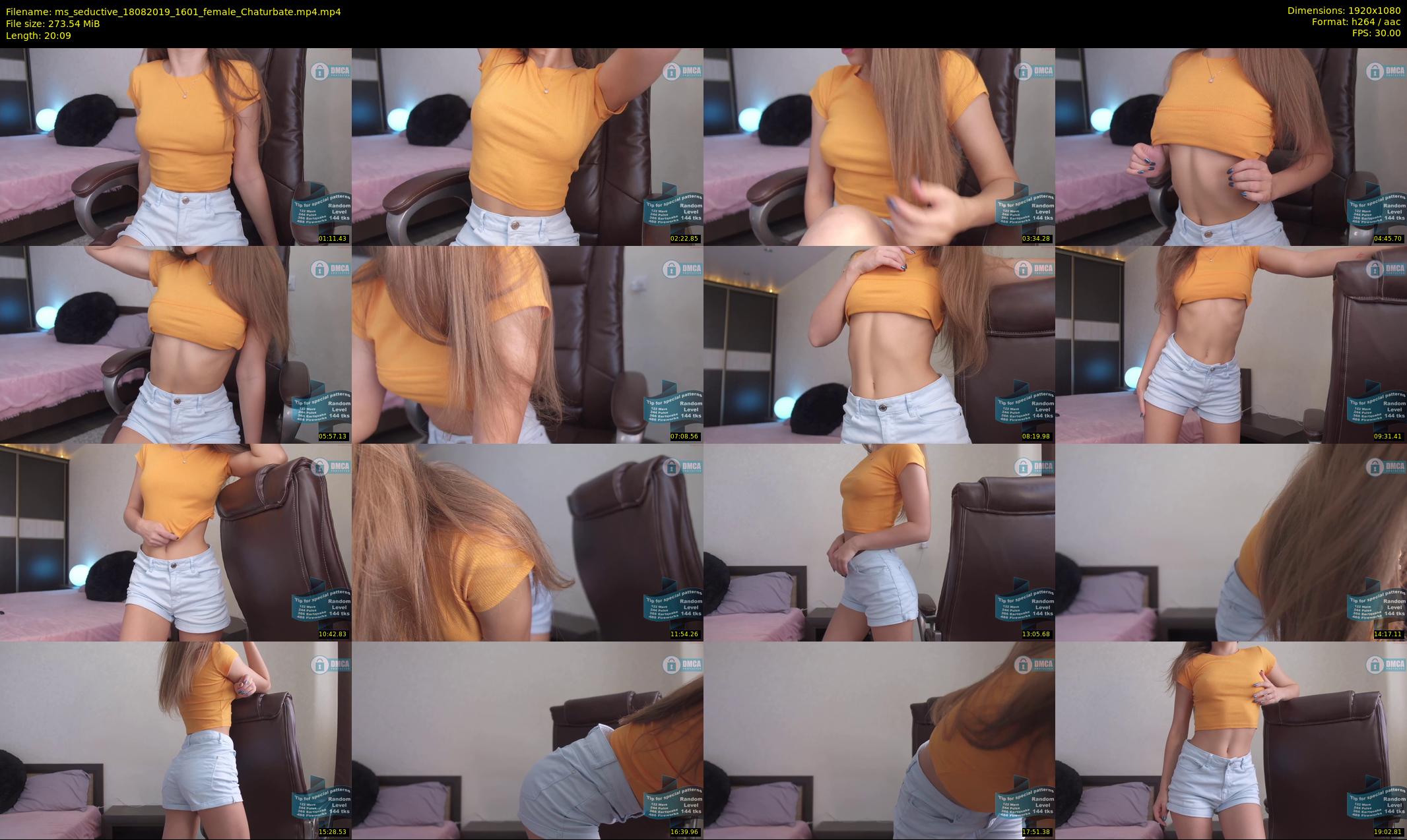 ms_seductive — 21 minute Chaturbate female cam show recording, 1080p, Aug 18, 2019