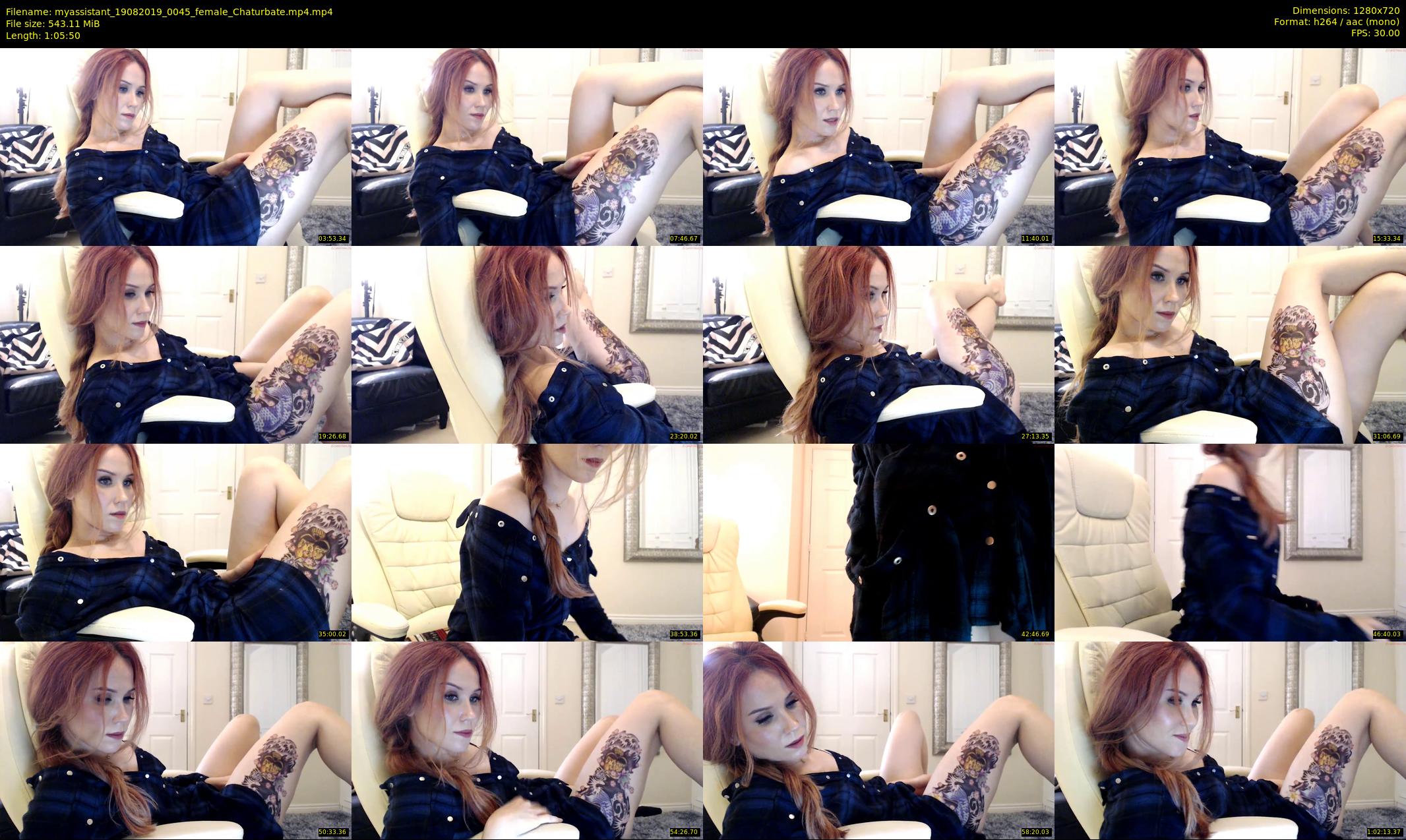 myassistant — 66 minute Chaturbate female cam show recording, 720p, Aug 19, 2019