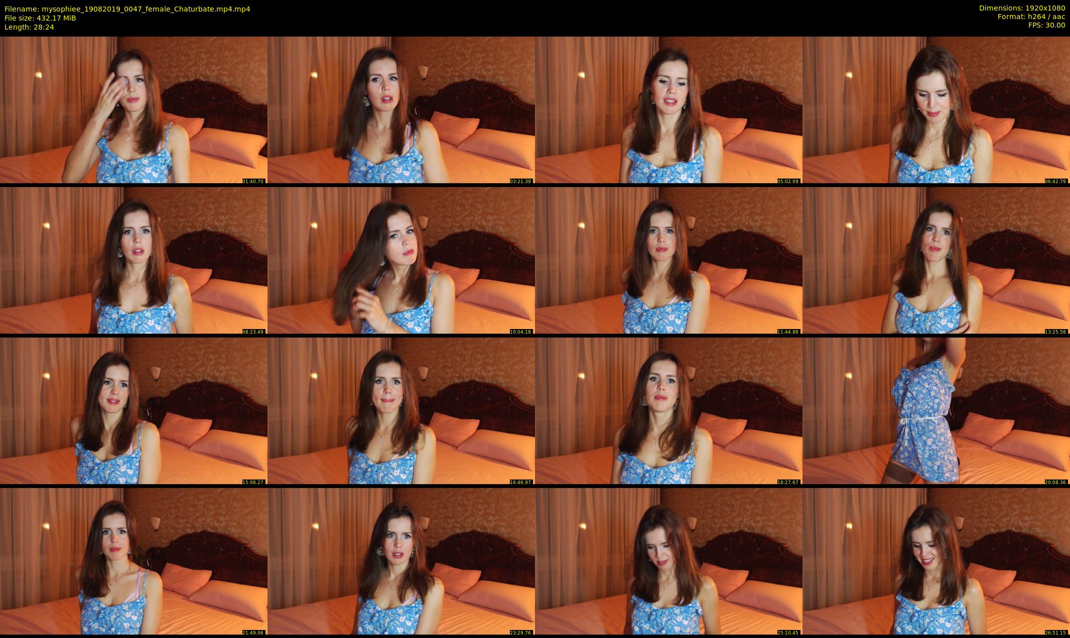 mysophiee — 29 minute Chaturbate female cam show recording, 1080p, Aug 19, 2019
