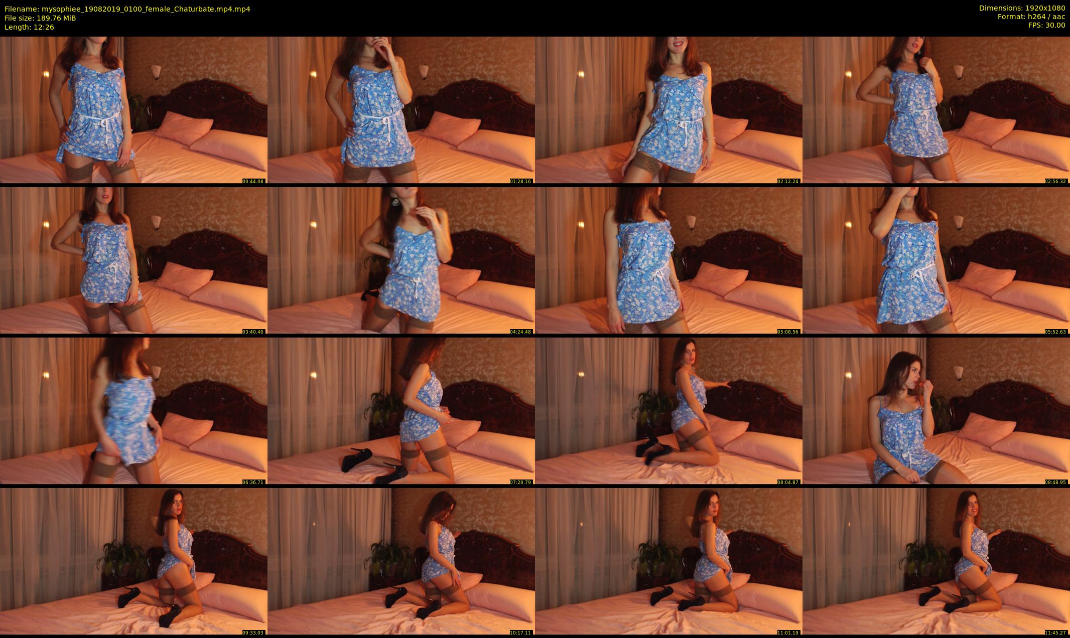 mysophiee — 13 minute Chaturbate female cam show recording, 1080p, Aug 19, 2019