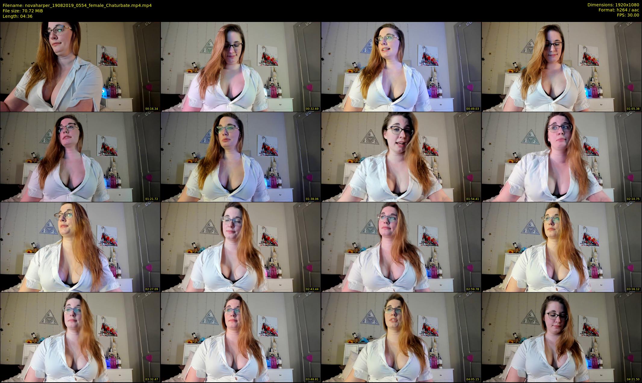 novaharper — 5 minute Chaturbate female cam show recording, 1080p, Aug 19, 2019