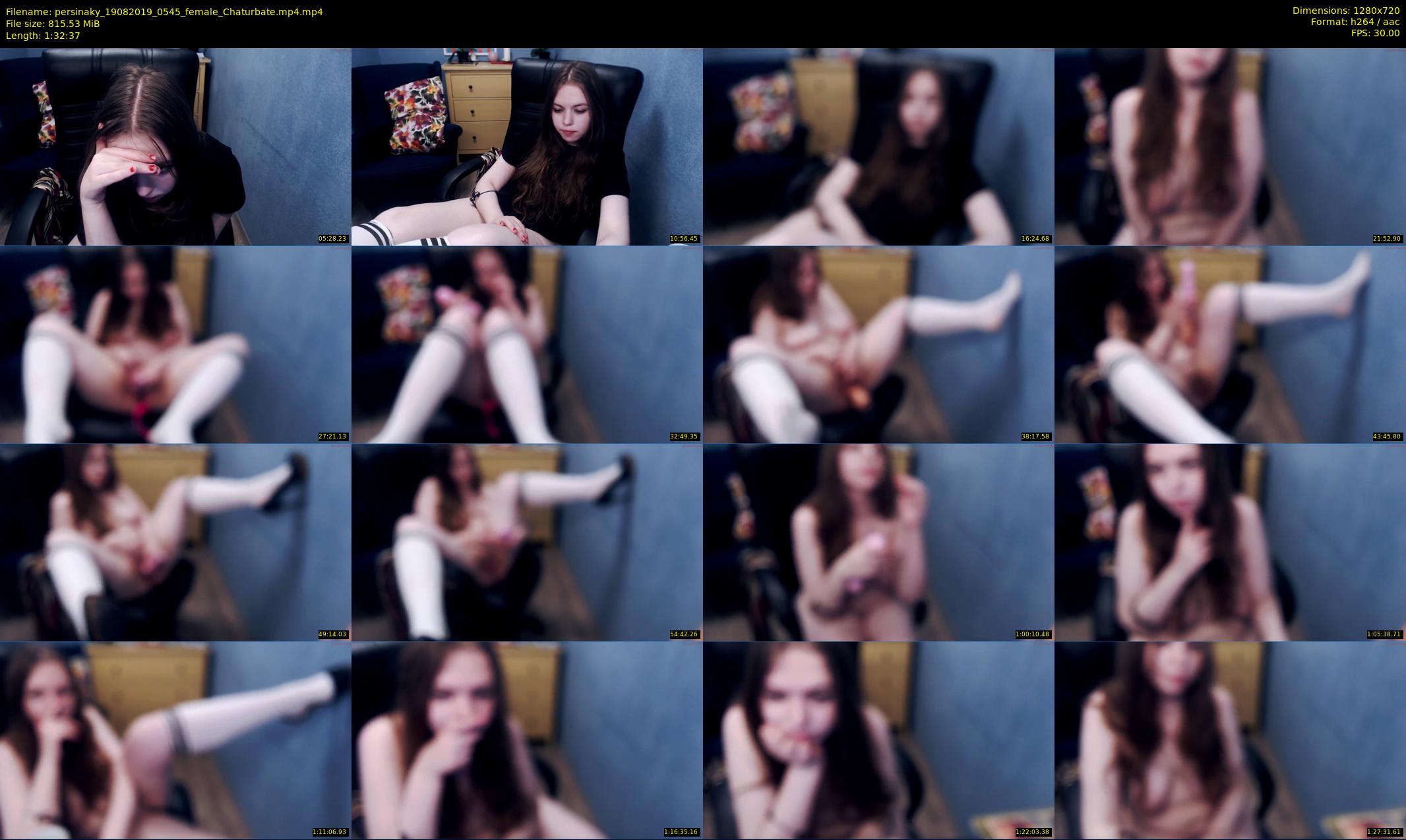 persinaky — 93 minute Chaturbate female cam show recording, 720p, Aug 19, 2019