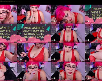 pyrowayne — 57 minute Chaturbate female cam show recording, 720p, Aug 18, 2019