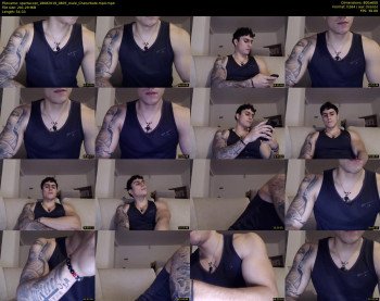 spartacozz — 55 minute Chaturbate male cam show recording, 480p, Aug 18, 2019