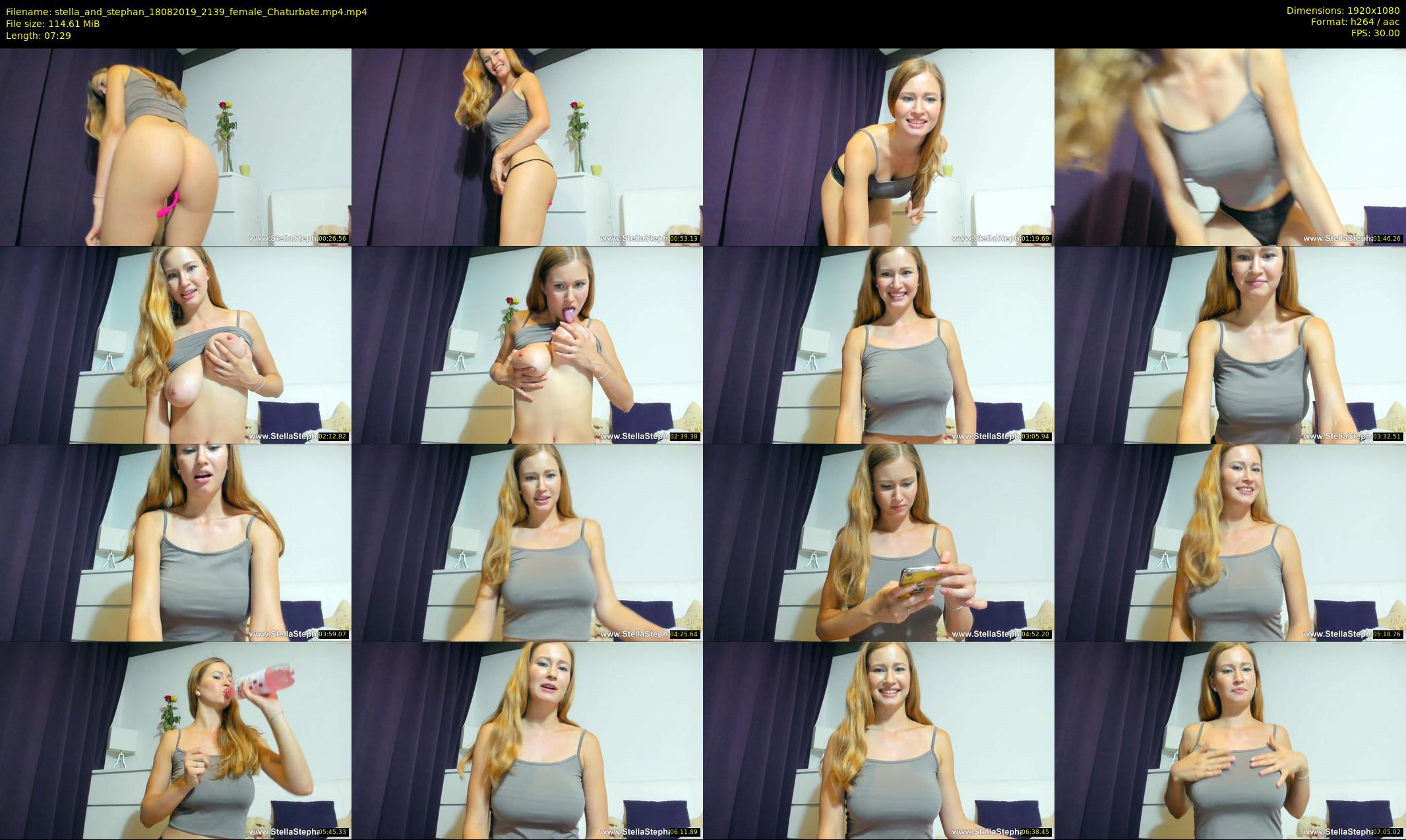 stella_and_stephan — 8 minute Chaturbate couple cam show recording, 1080p, Aug 18, 2019