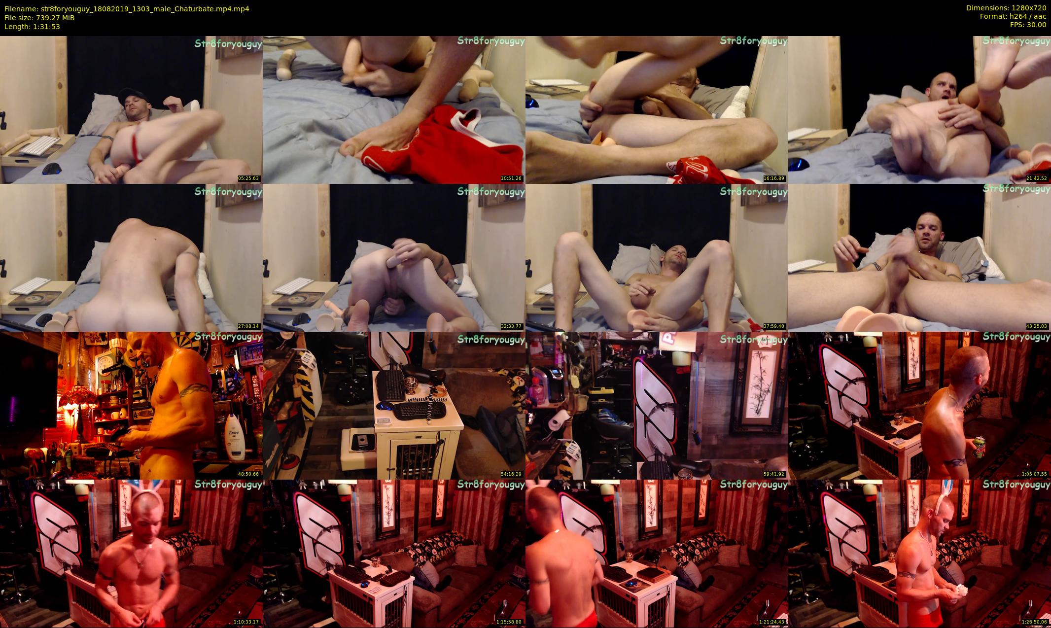 str8foryouguy — 92 minute Chaturbate male cam show recording, 720p, Aug 18, 2019