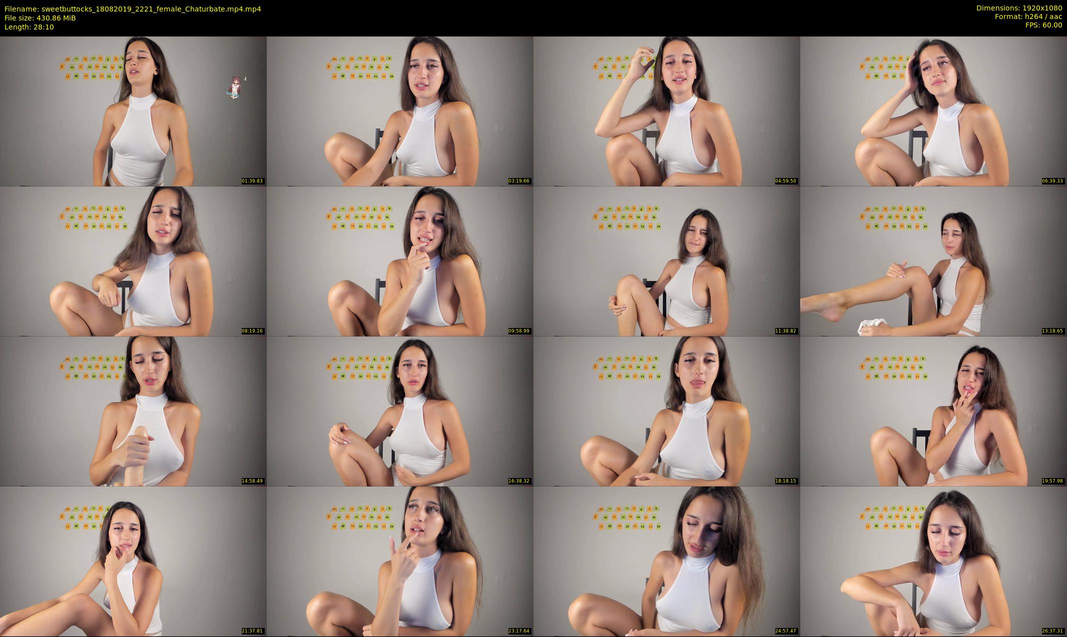 sweetbuttocks — 29 minute Chaturbate female cam show recording, 1080p, Aug 18, 2019