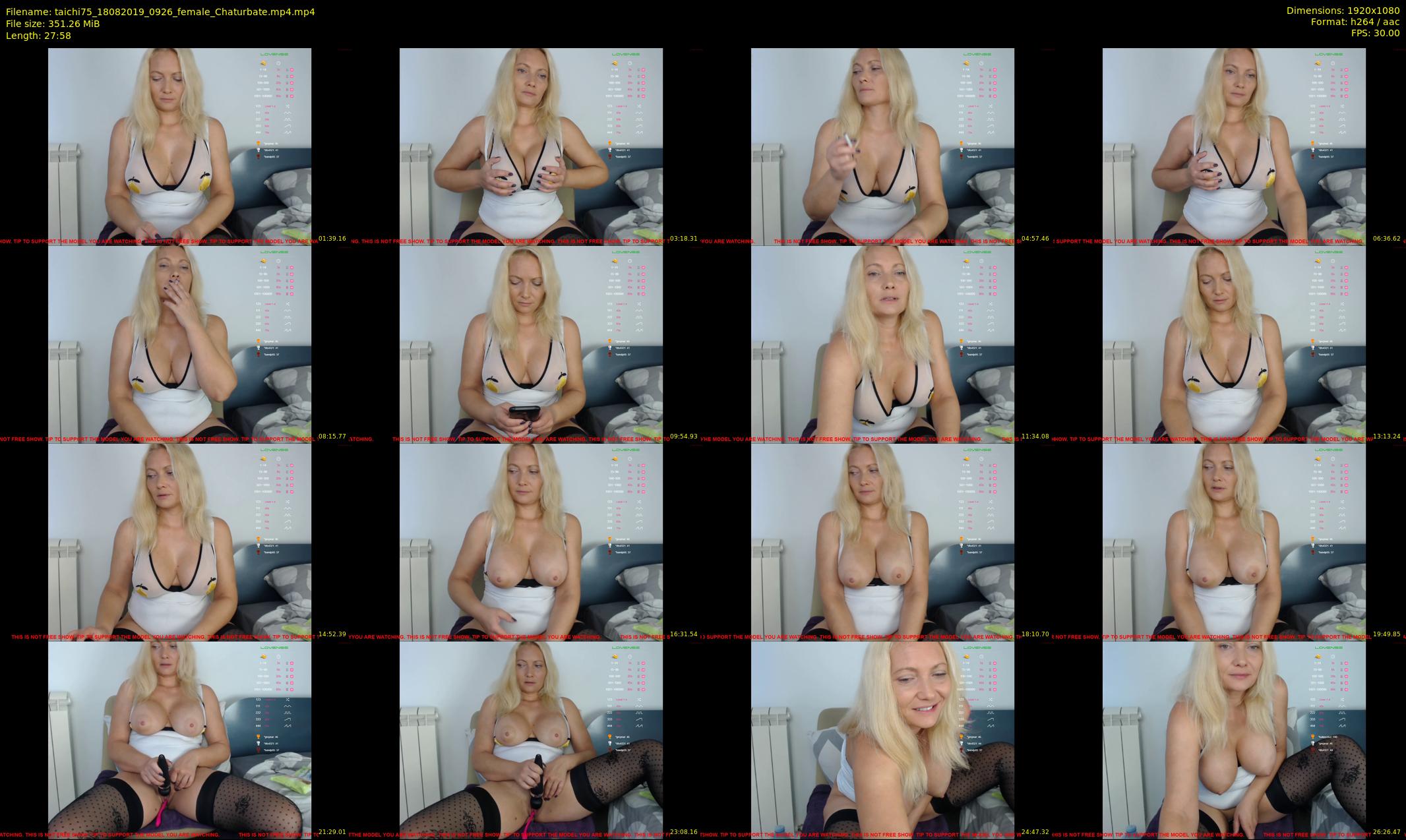 taichi75 — 28 minute Chaturbate female cam show recording, 1080p, Aug 18, 2019