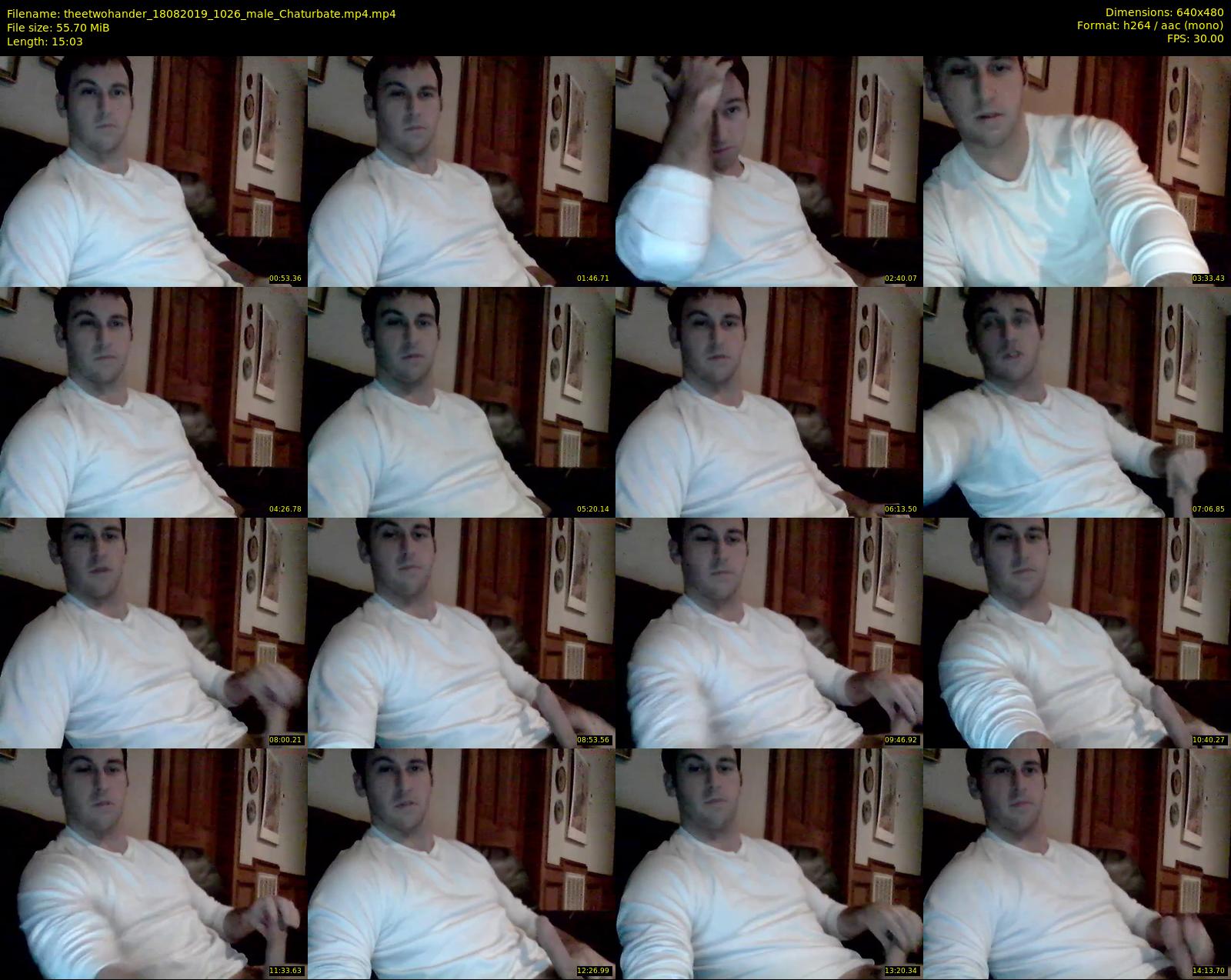theetwohander — 16 minute Chaturbate male cam show recording, 480p, Aug 18, 2019