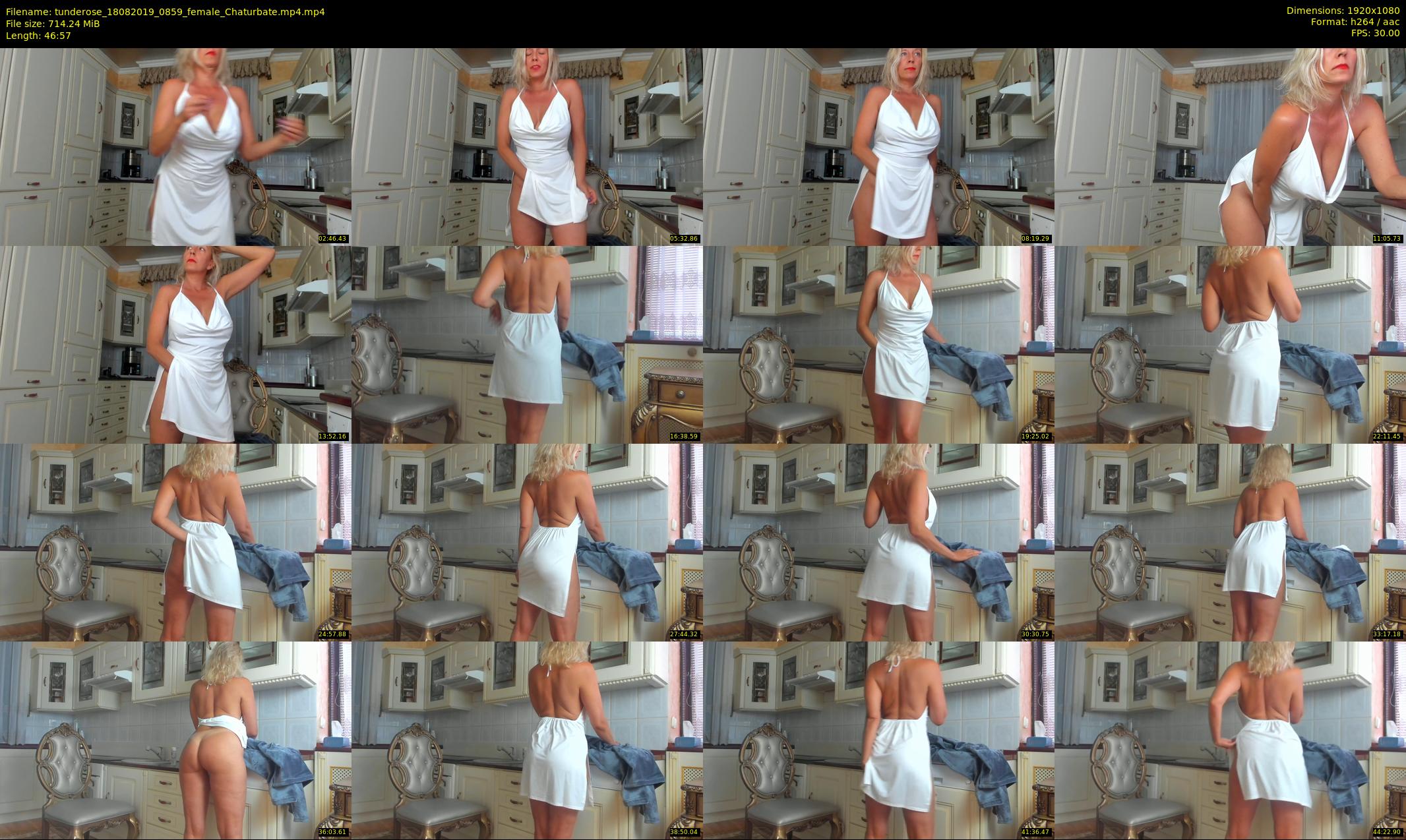 tunderose — 47 minute Chaturbate female cam show recording, 1080p, Aug 18, 2019