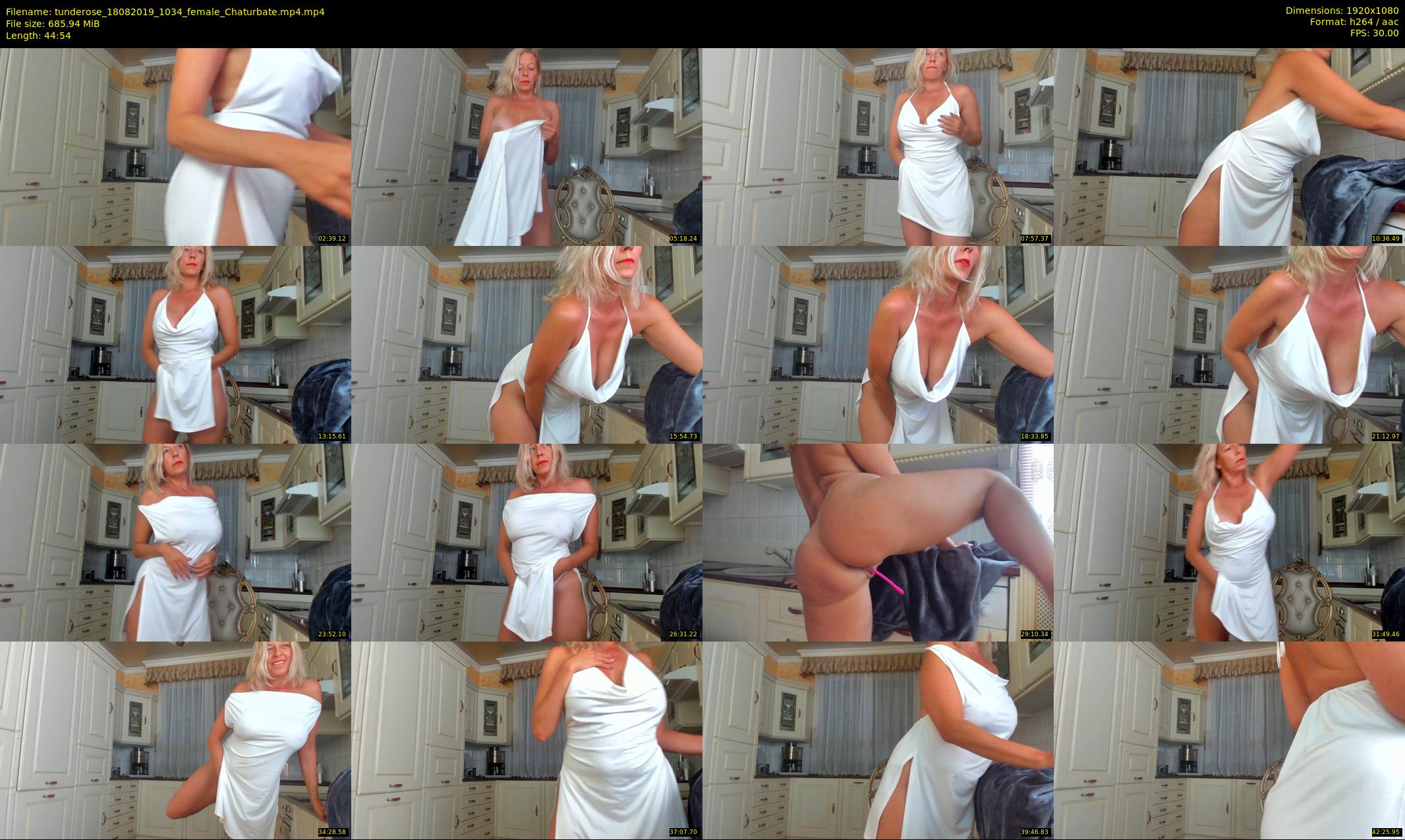 tunderose — 45 minute Chaturbate female cam show recording, 1080p, Aug 18, 2019
