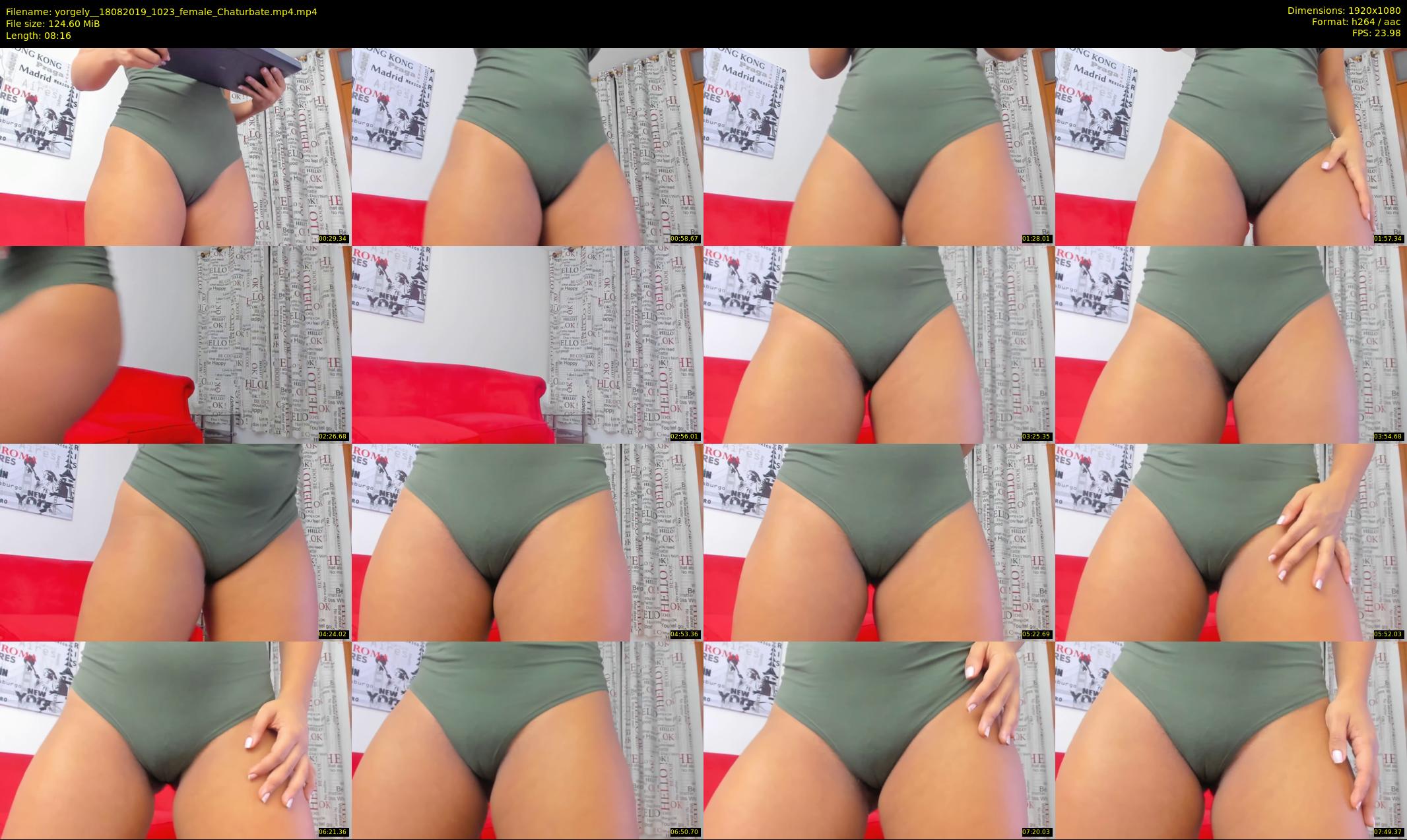 yorgely_ — 9 minute Chaturbate female cam show recording, 1080p, Aug 18, 2019