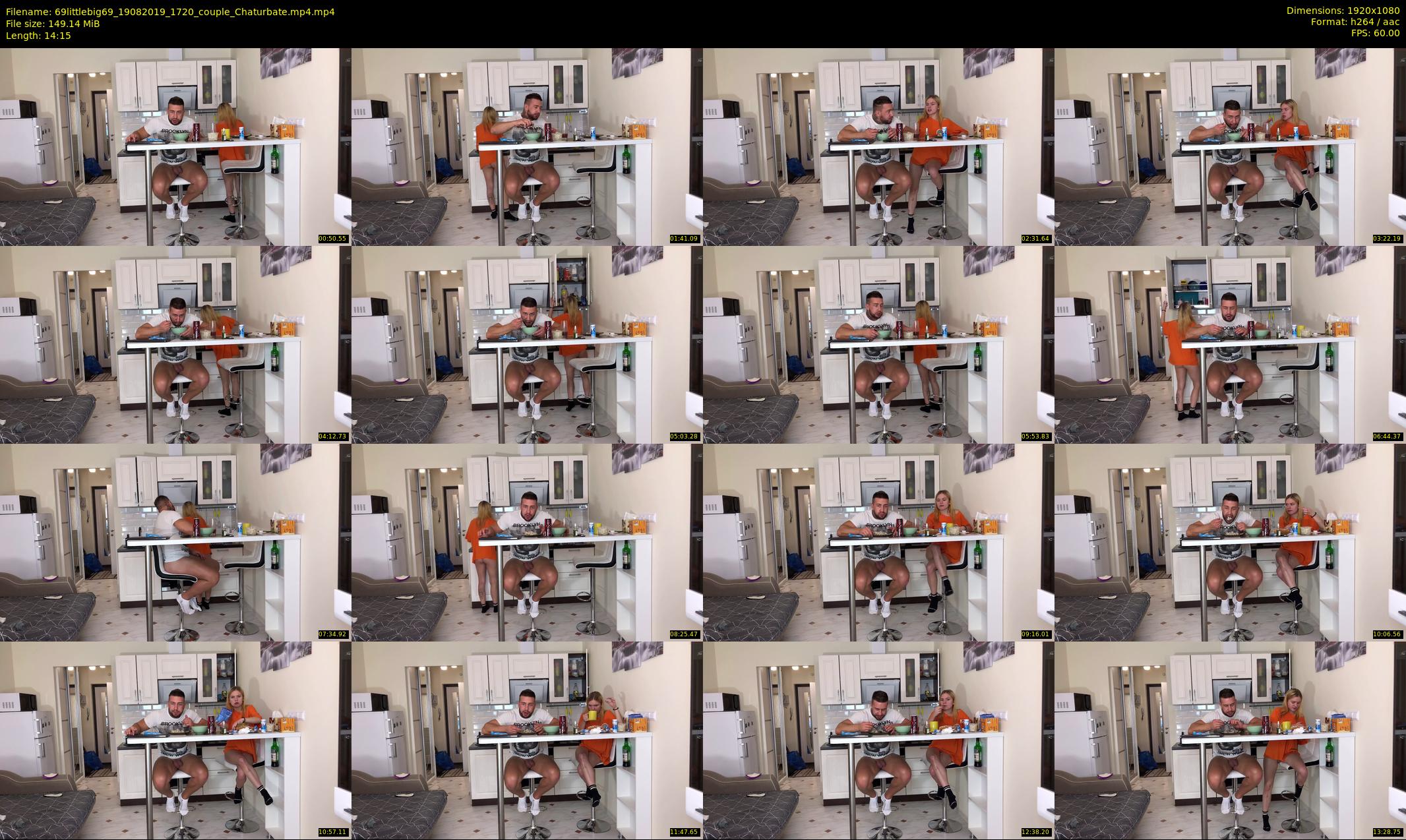69littlebig69 — 15 minute Chaturbate couple cam show recording, 1080p, Aug 19, 2019