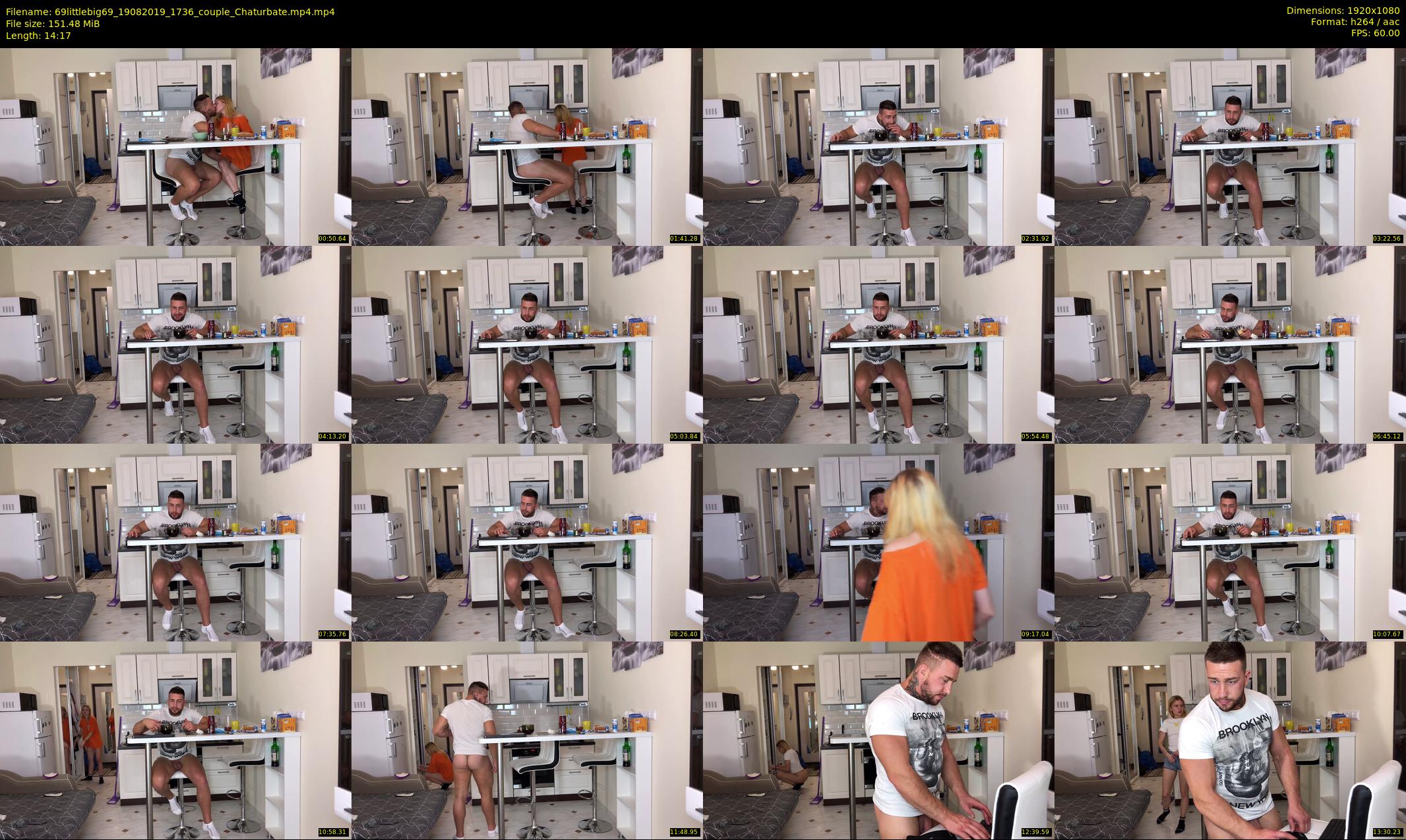 69littlebig69 — 15 minute Chaturbate couple cam show recording, 1080p, Aug 19, 2019