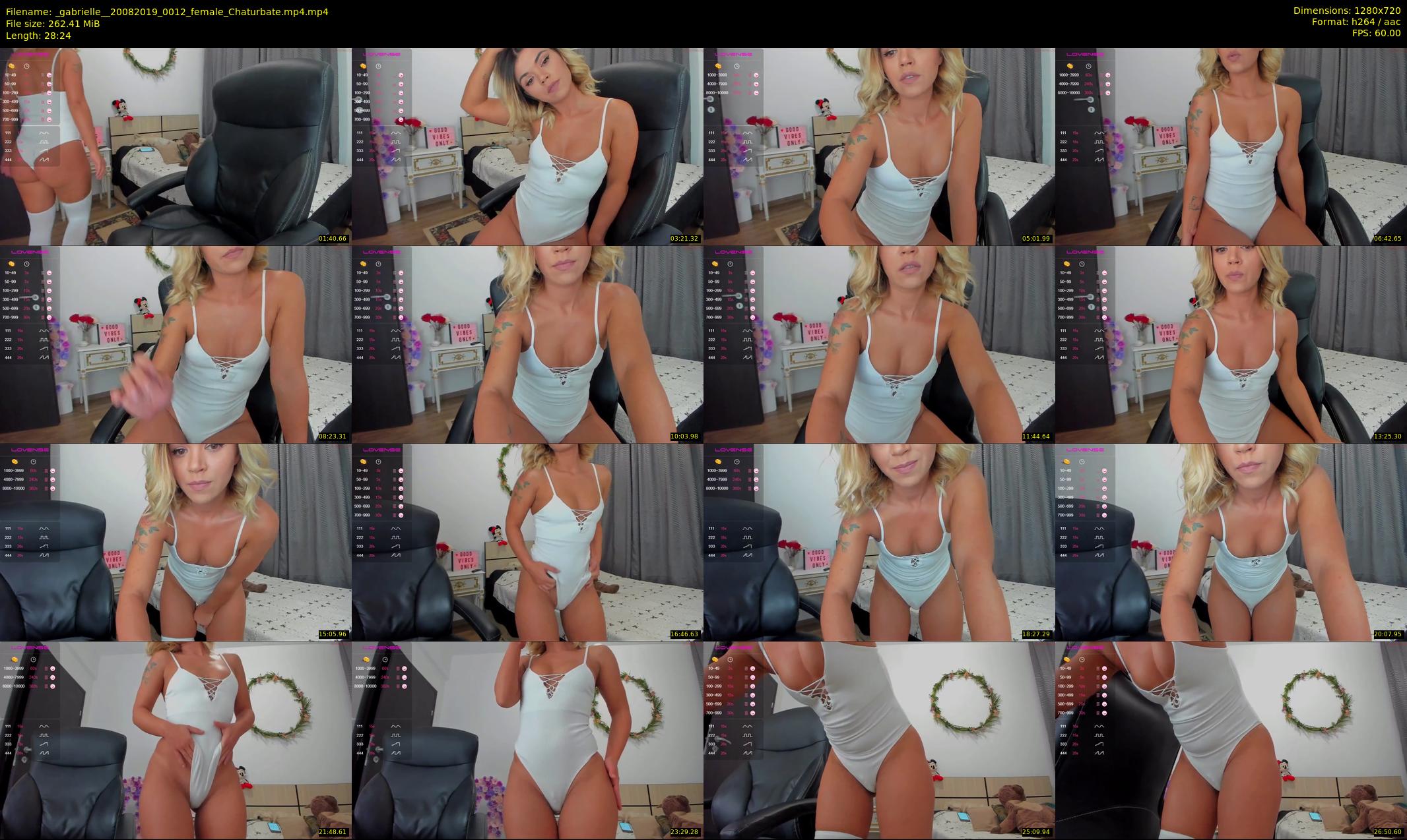 _gabrielle_ — 29 minute Chaturbate female cam show recording, 720p, Aug 20, 2019