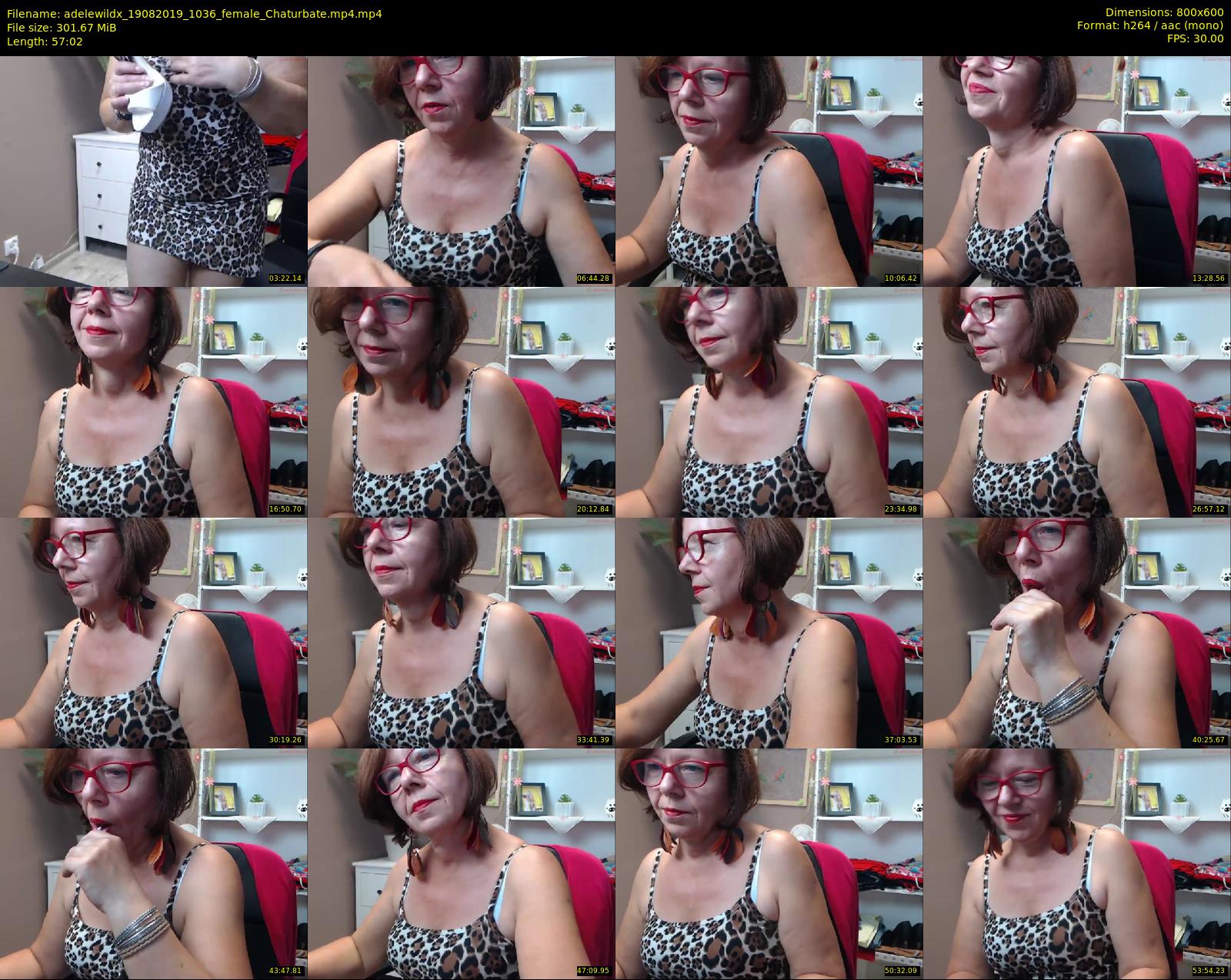 adelewildx — 58 minute Chaturbate female cam show recording, 480p, Aug 19, 2019