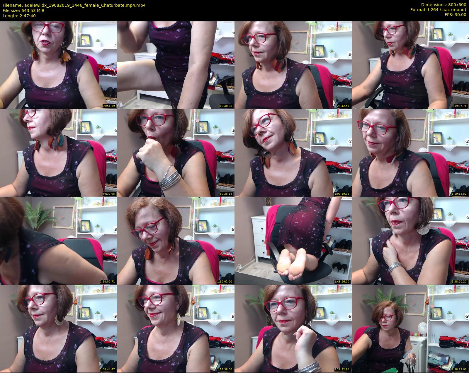 adelewildx — 168 minute Chaturbate female cam show recording, 480p, Aug 19, 2019