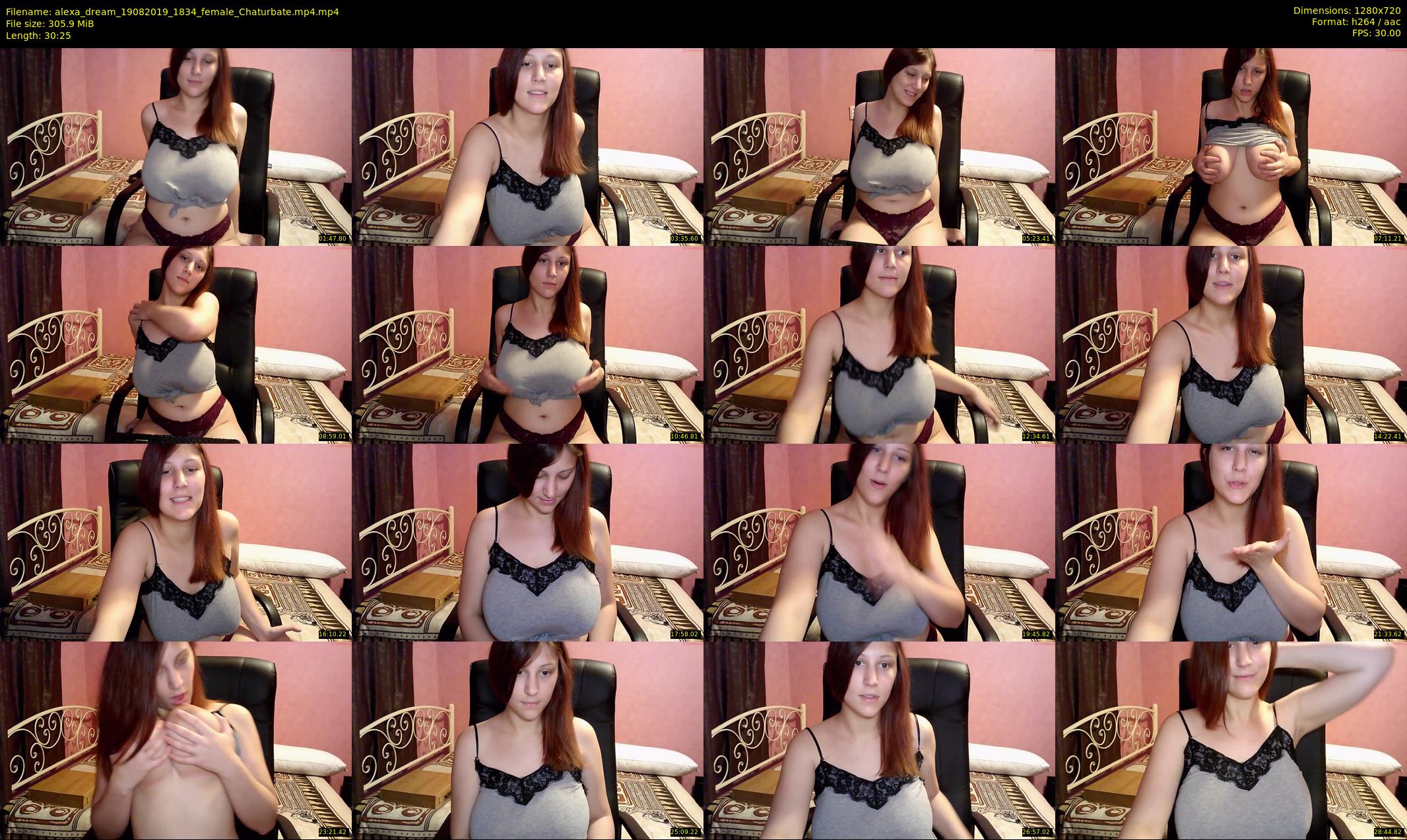 alexa_dream — 31 minute Chaturbate female cam show recording, 720p, Aug 19, 2019