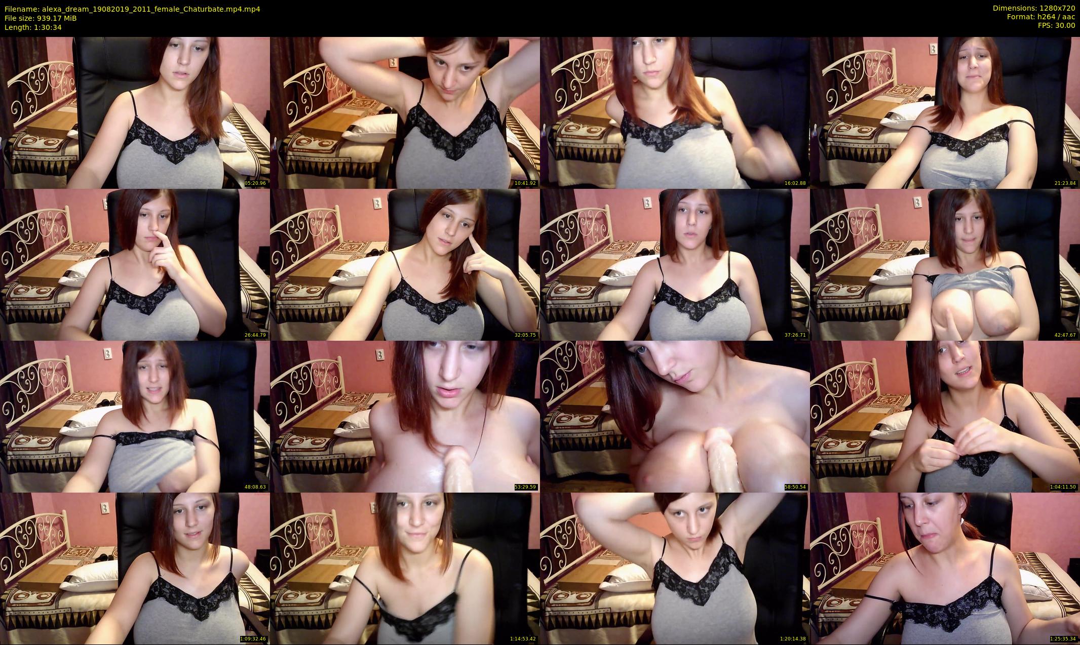 alexa_dream — 91 minute Chaturbate female cam show recording, 720p, Aug 19, 2019
