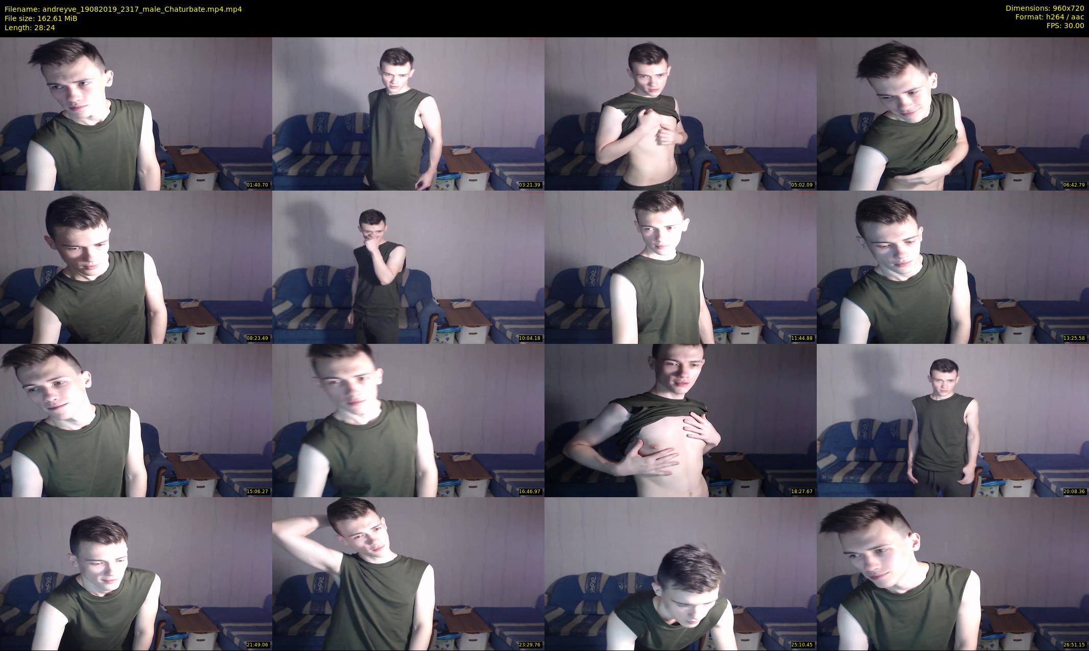 andreyve — 29 minute Chaturbate male cam show recording, 720p, Aug 19, 2019