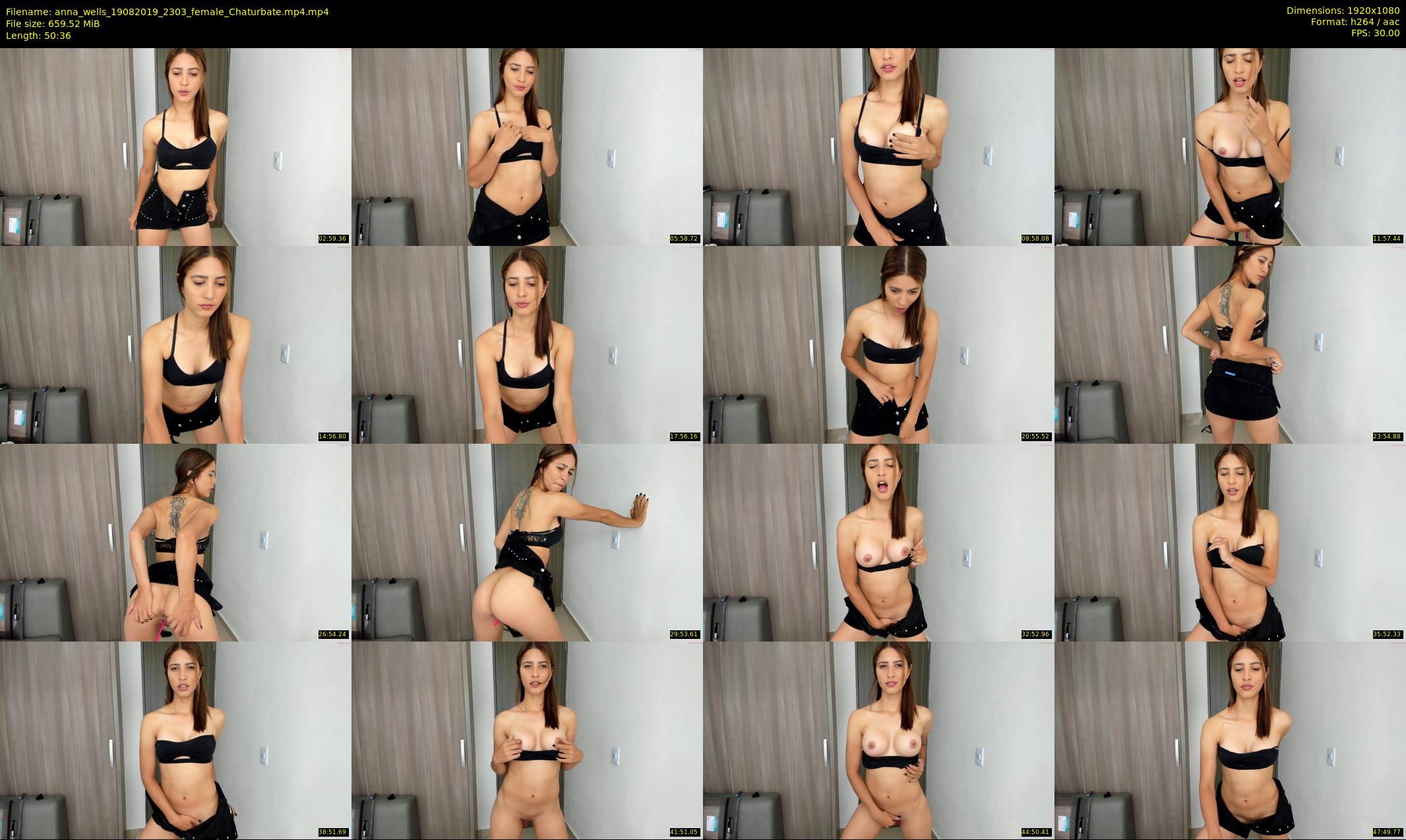 anna_wells — 51 minute Chaturbate female cam show recording, 1080p, Aug 19, 2019
