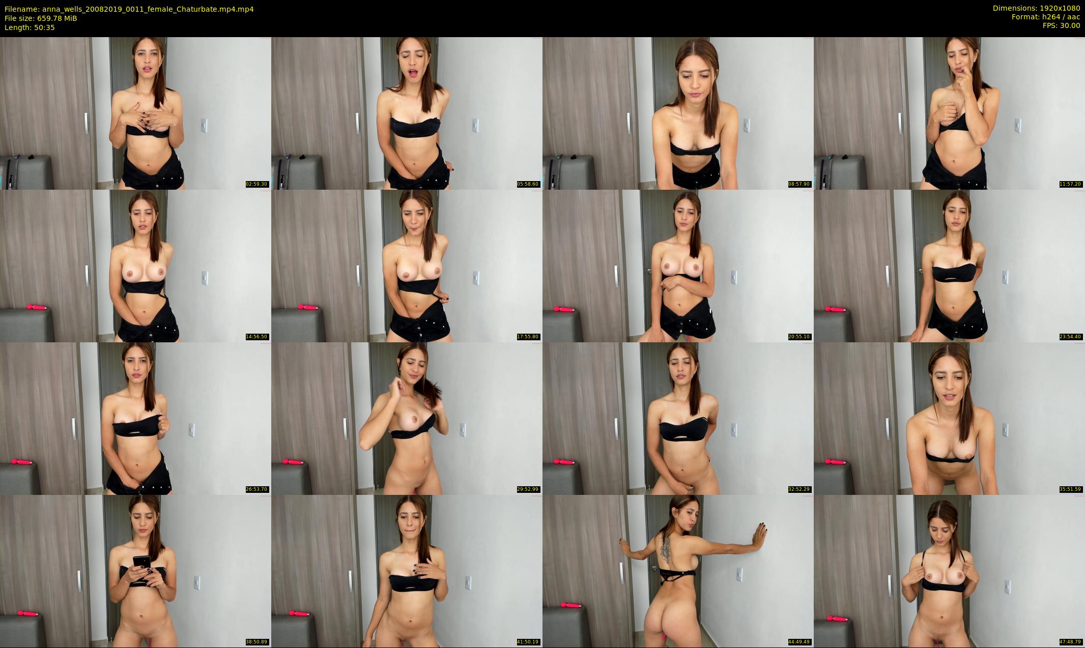 anna_wells — 51 minute Chaturbate female cam show recording, 1080p, Aug 20, 2019