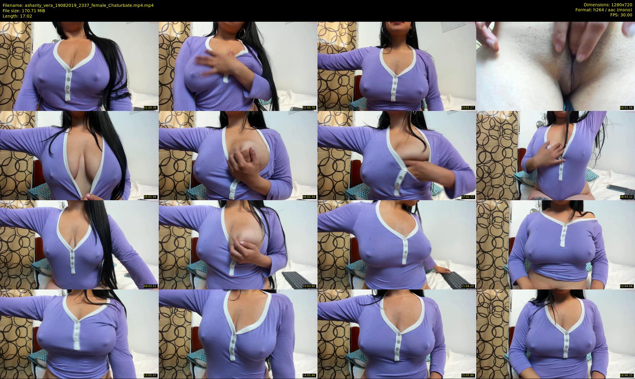 ashanty_vera — 18 minute Chaturbate couple cam show recording, 720p, Aug 19, 2019