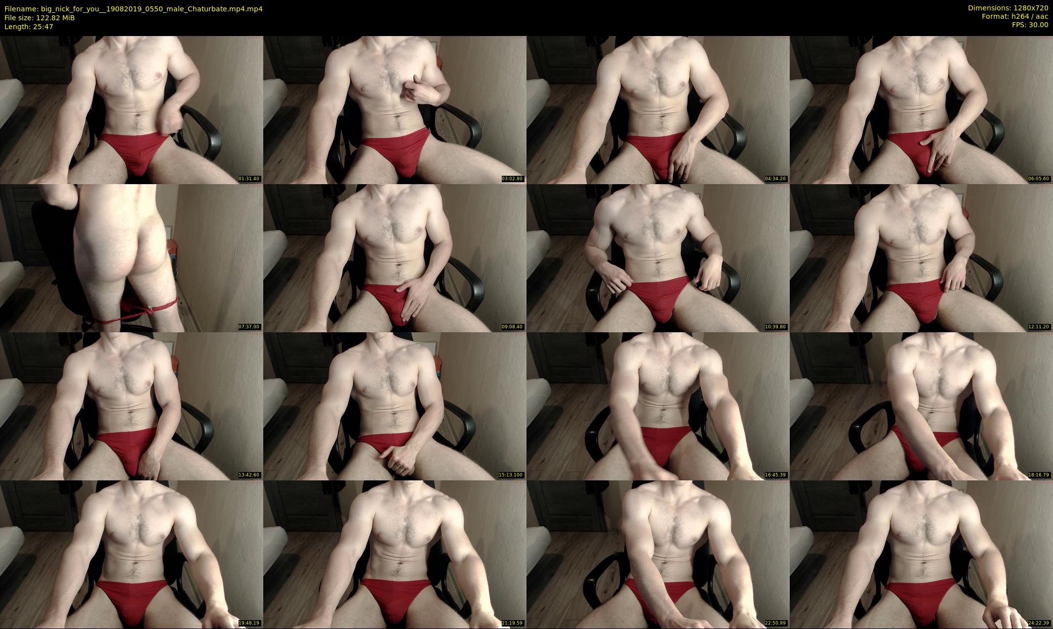 big_nick_for_you_ — 26 minute Chaturbate male cam show recording, 720p, Aug 19, 2019