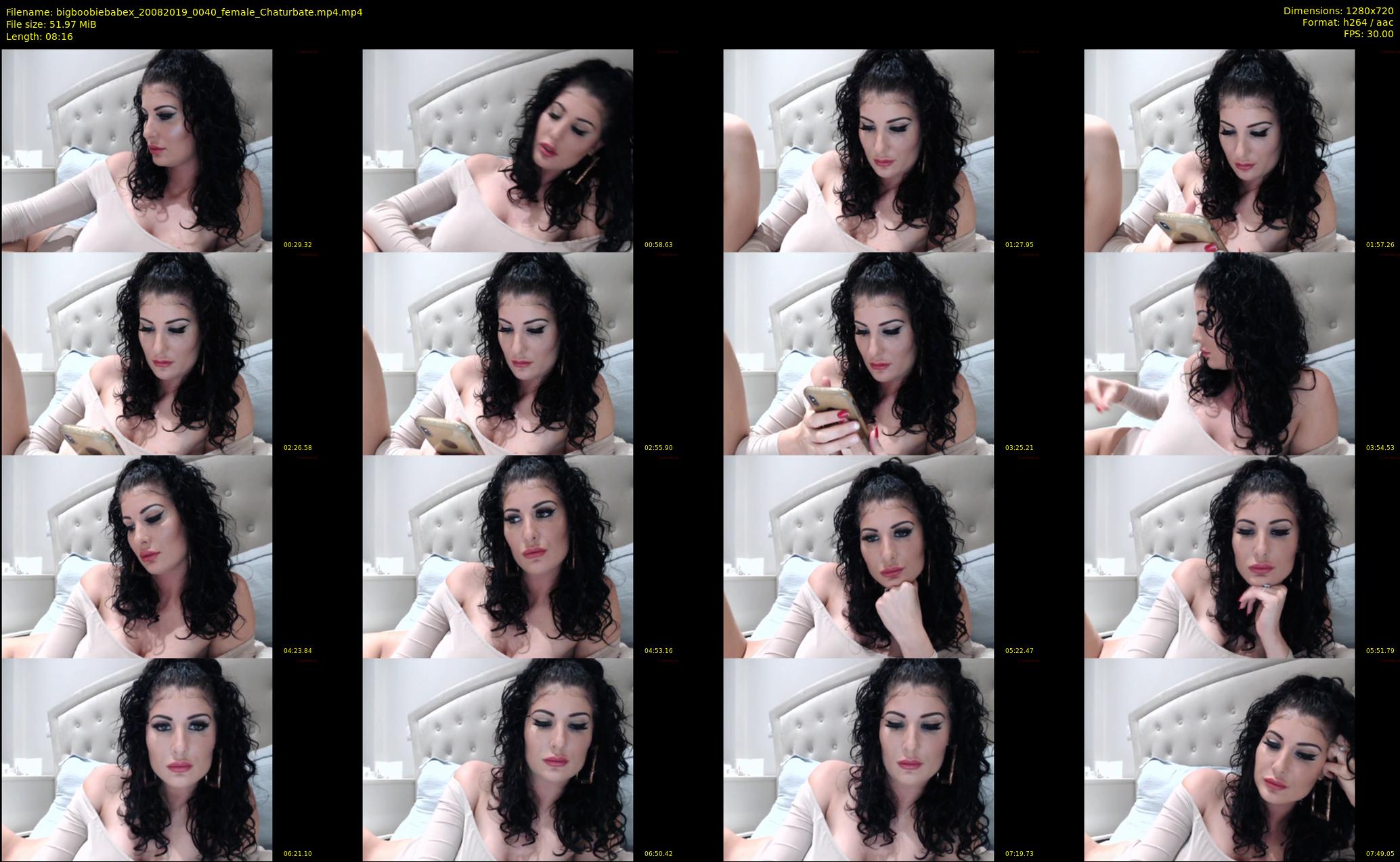 bigboobiebabex — 9 minute Chaturbate female cam show recording, 720p, Aug 20, 2019