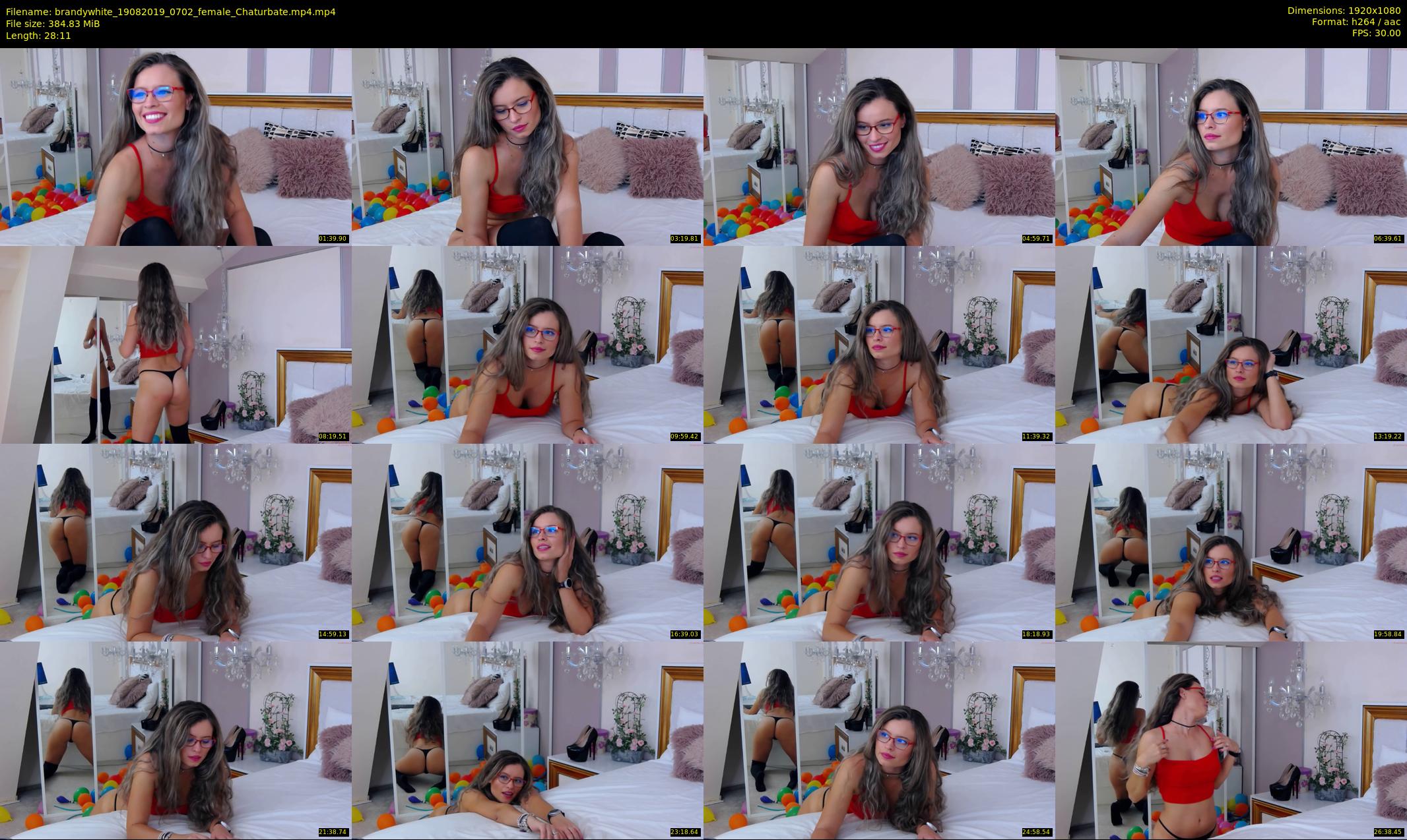 brandywhite — 29 minute Chaturbate female cam show recording, 1080p, Aug 19, 2019