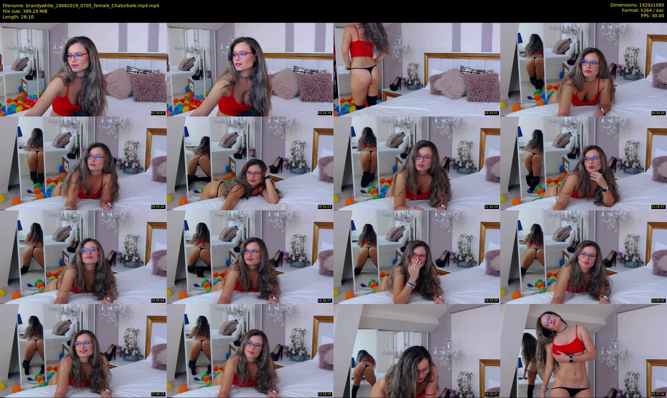 brandywhite — 29 minute Chaturbate female cam show recording, 1080p, Aug 19, 2019
