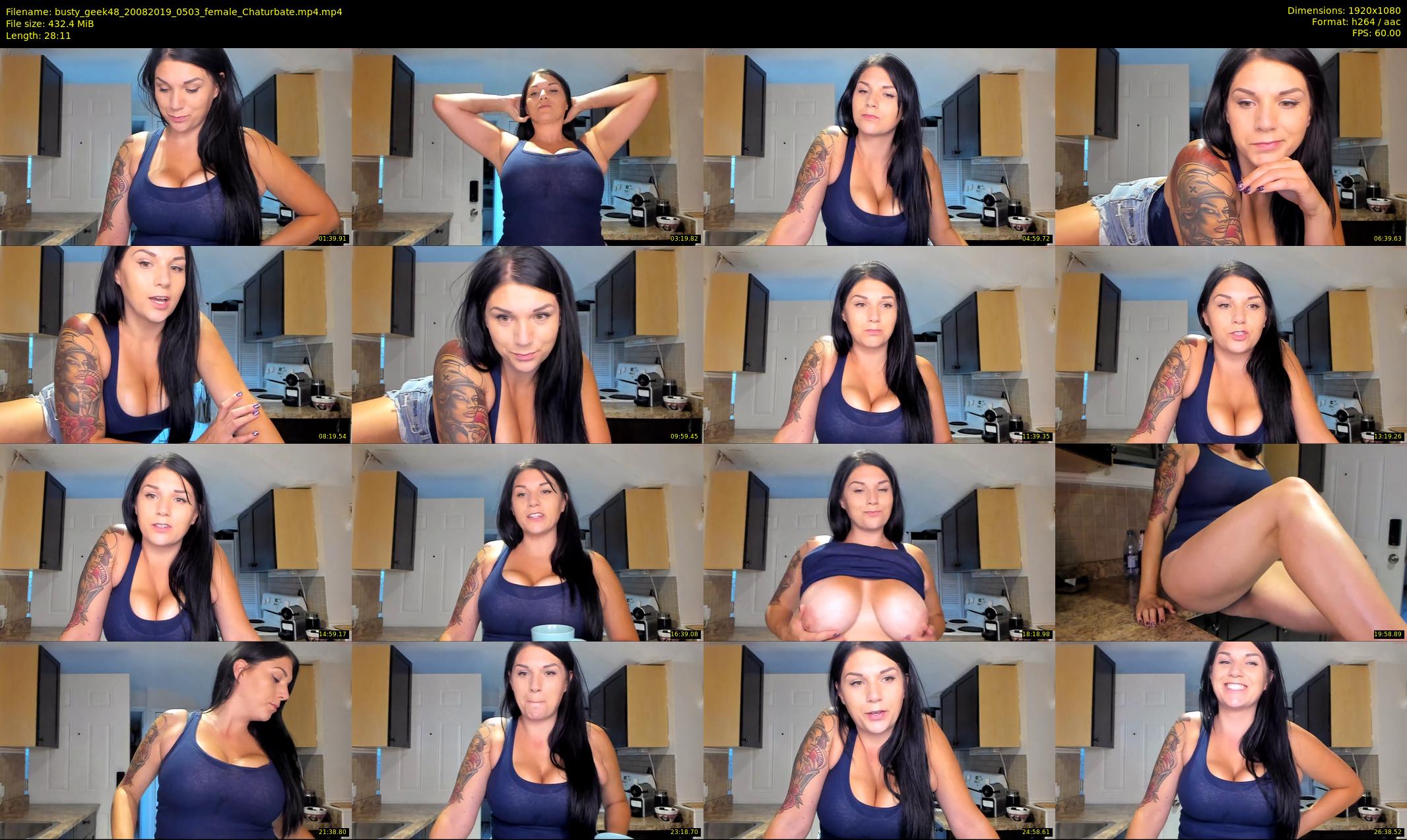 busty_geek48 — 29 minute Chaturbate female cam show recording, 1080p, Aug 20, 2019
