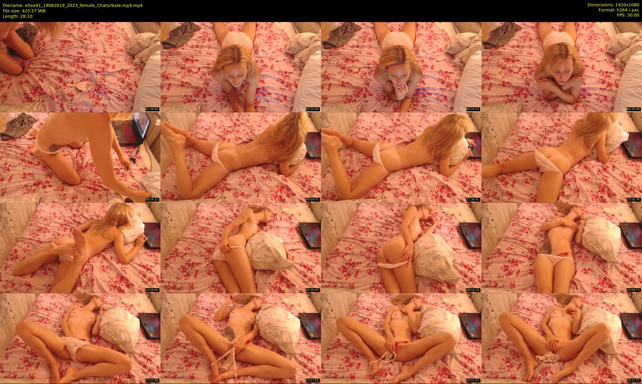 ellaa91 — 29 minute Chaturbate female cam show recording, 1080p, Aug 19, 2019