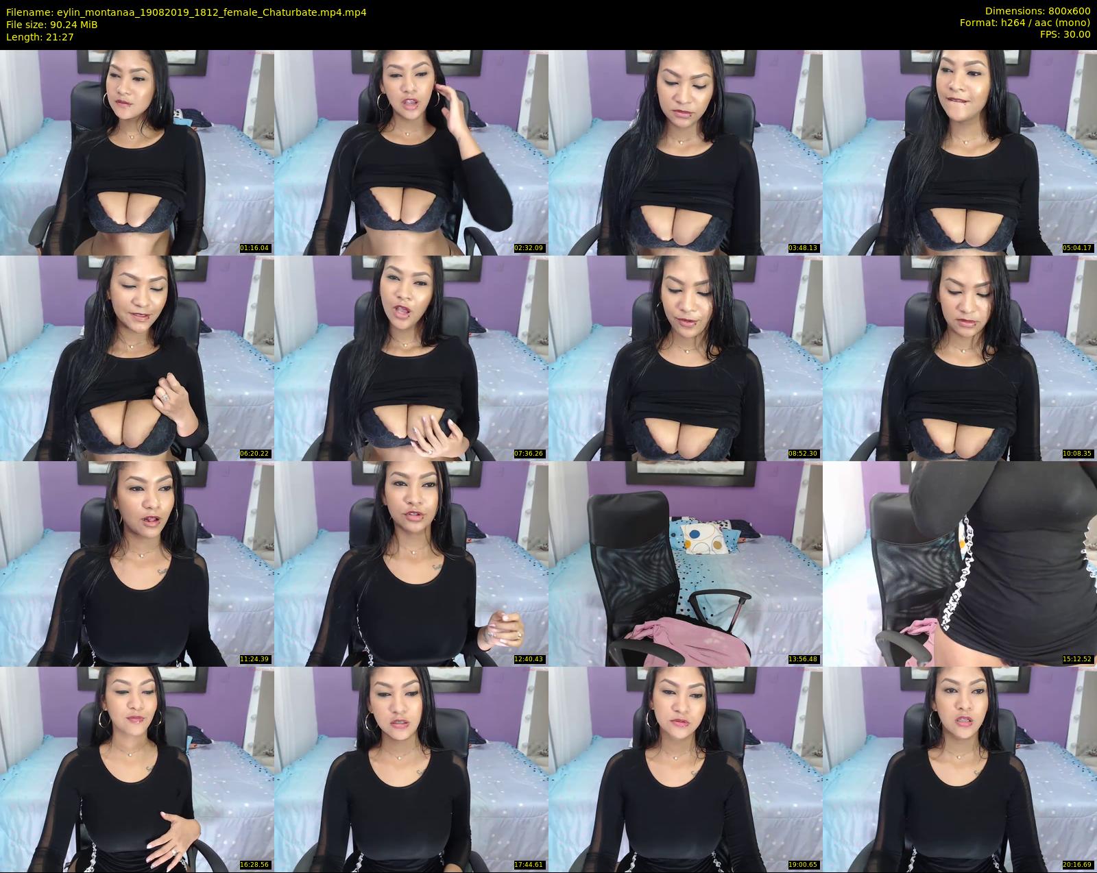 eylin_montanaa — 22 minute Chaturbate female cam show recording, 480p, Aug 19, 2019