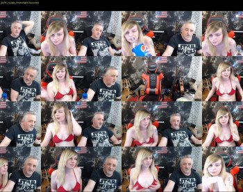 gamergirlroxy — 56 minute Chaturbate couple cam show recording, 1080p, Aug 20, 2019