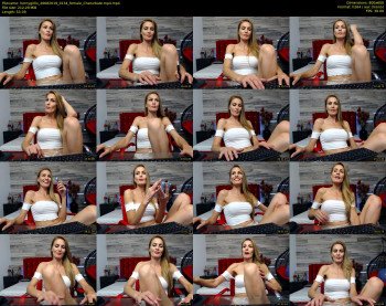 hornygirllx — 54 minute Chaturbate female cam show recording, 480p, Aug 20, 2019