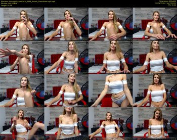 hornygirllx — 55 minute Chaturbate female cam show recording, 480p, Aug 20, 2019