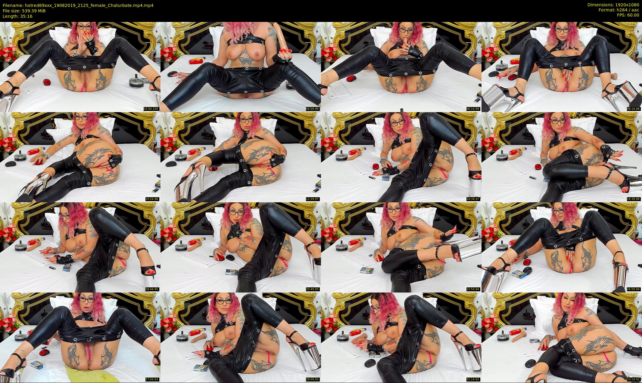 hotred69xxx — 36 minute Chaturbate female cam show recording, 1080p, Aug 19, 2019