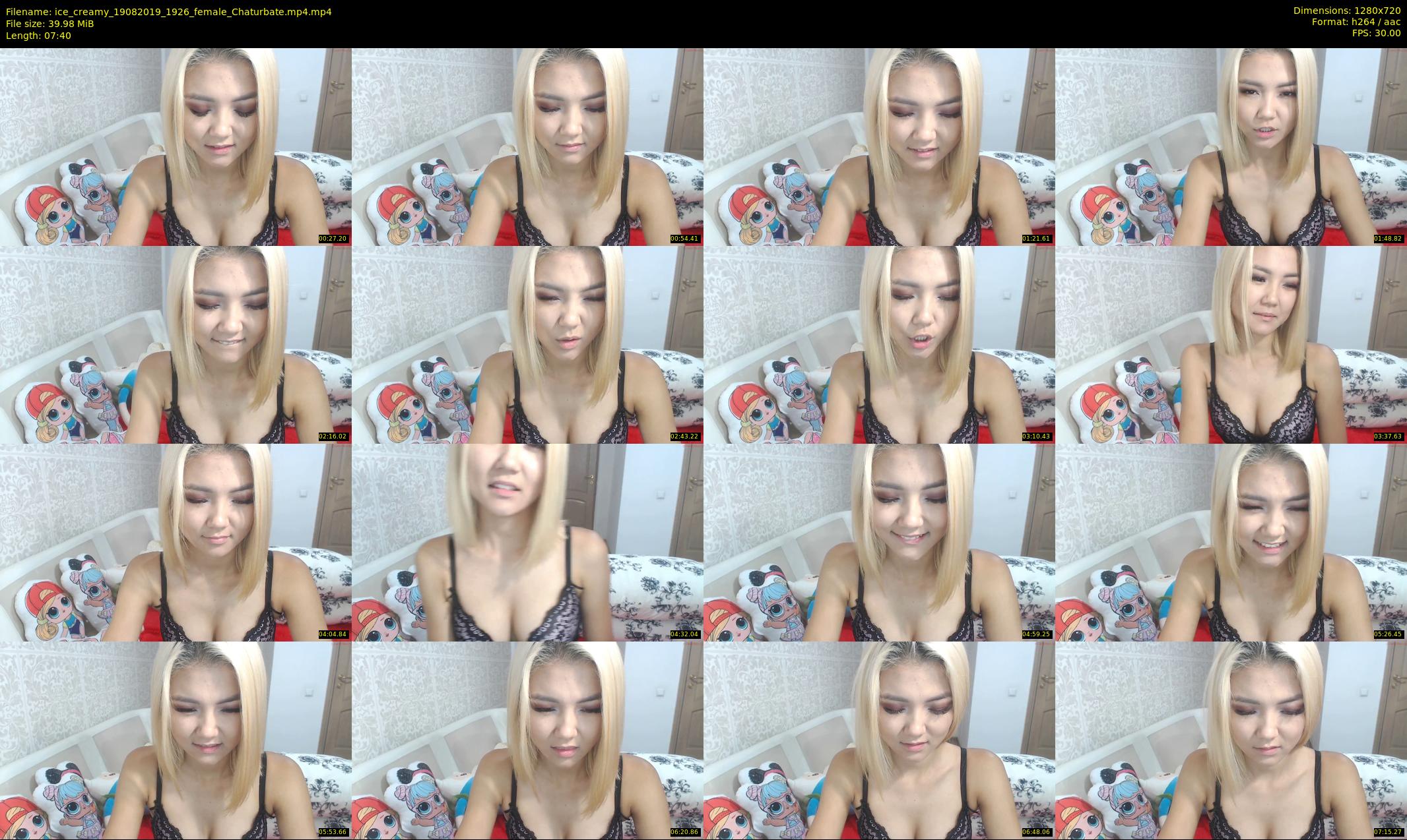 ice_creamy — 8 minute Chaturbate female cam show recording, 720p, Aug 19, 2019
