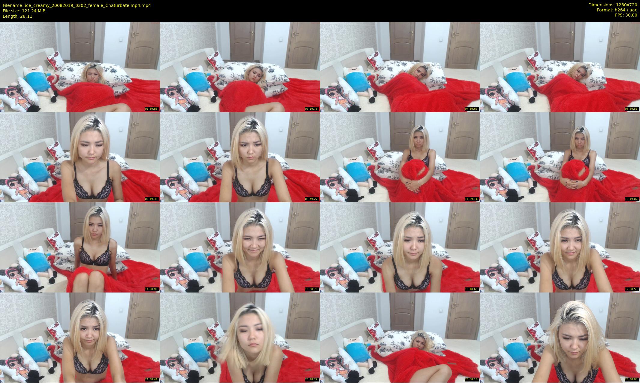 ice_creamy — 29 minute Chaturbate female cam show recording, 720p, Aug 20, 2019