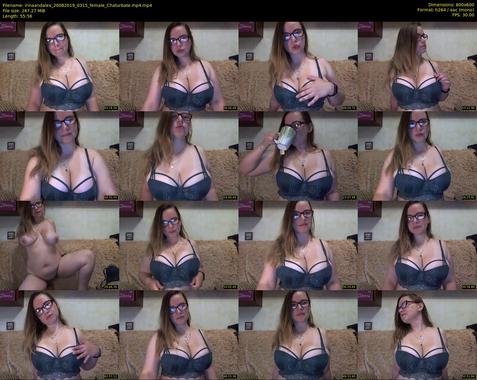 irinaandalex — 56 minute Chaturbate couple cam show recording, 480p, Aug 20, 2019