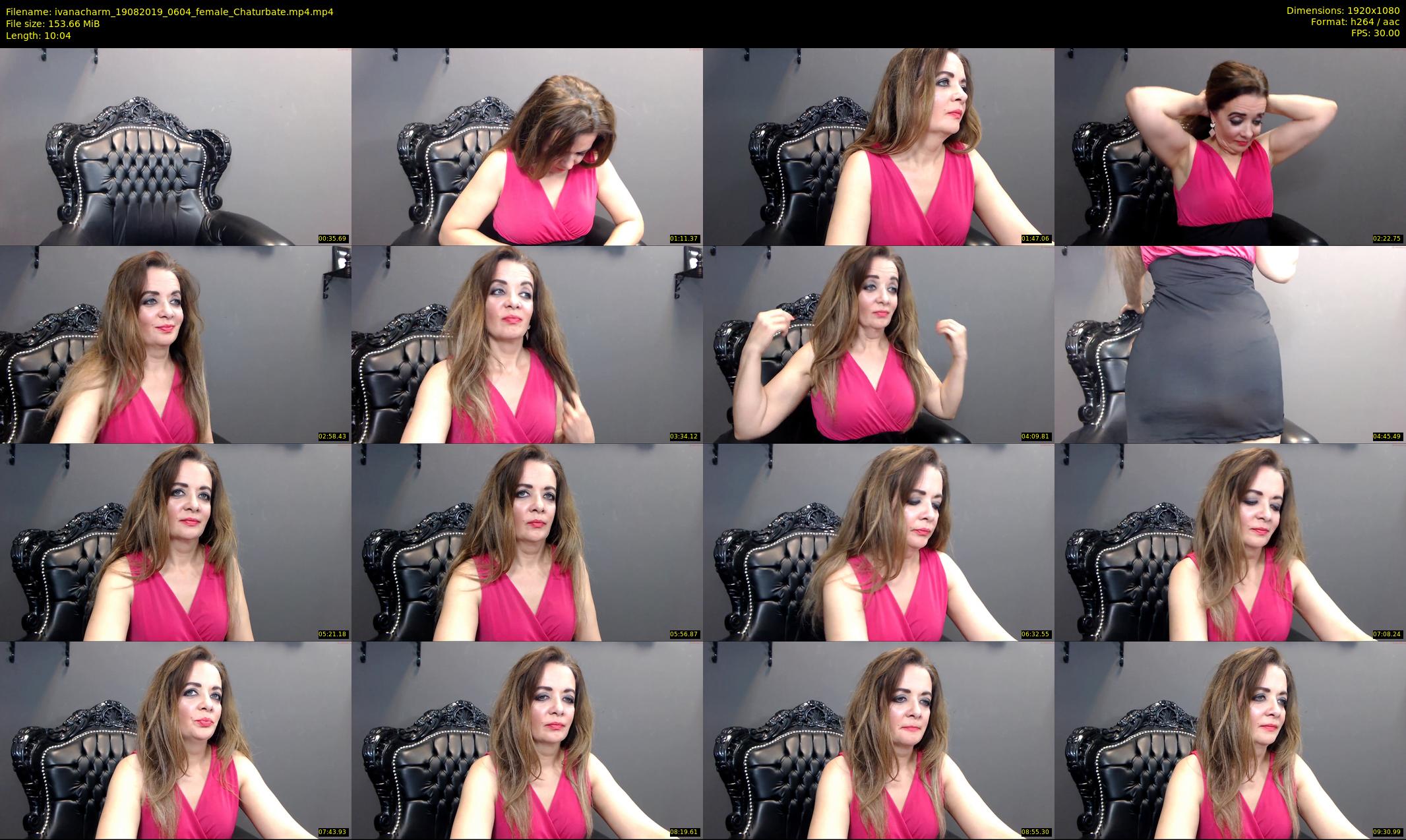 ivanacharm — 11 minute Chaturbate female cam show recording, 1080p, Aug 19, 2019